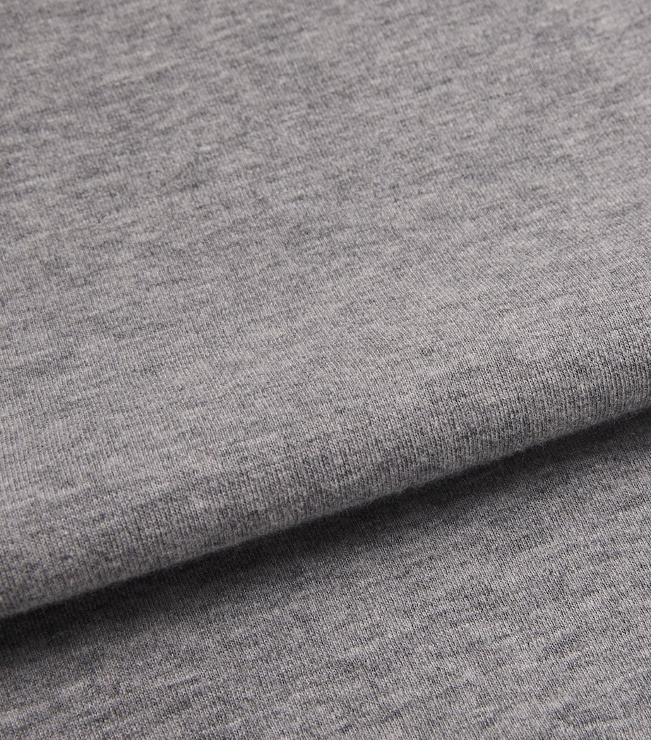 FRAME Mens Cotton Duo Fold T-Shirt Hgry Image 6