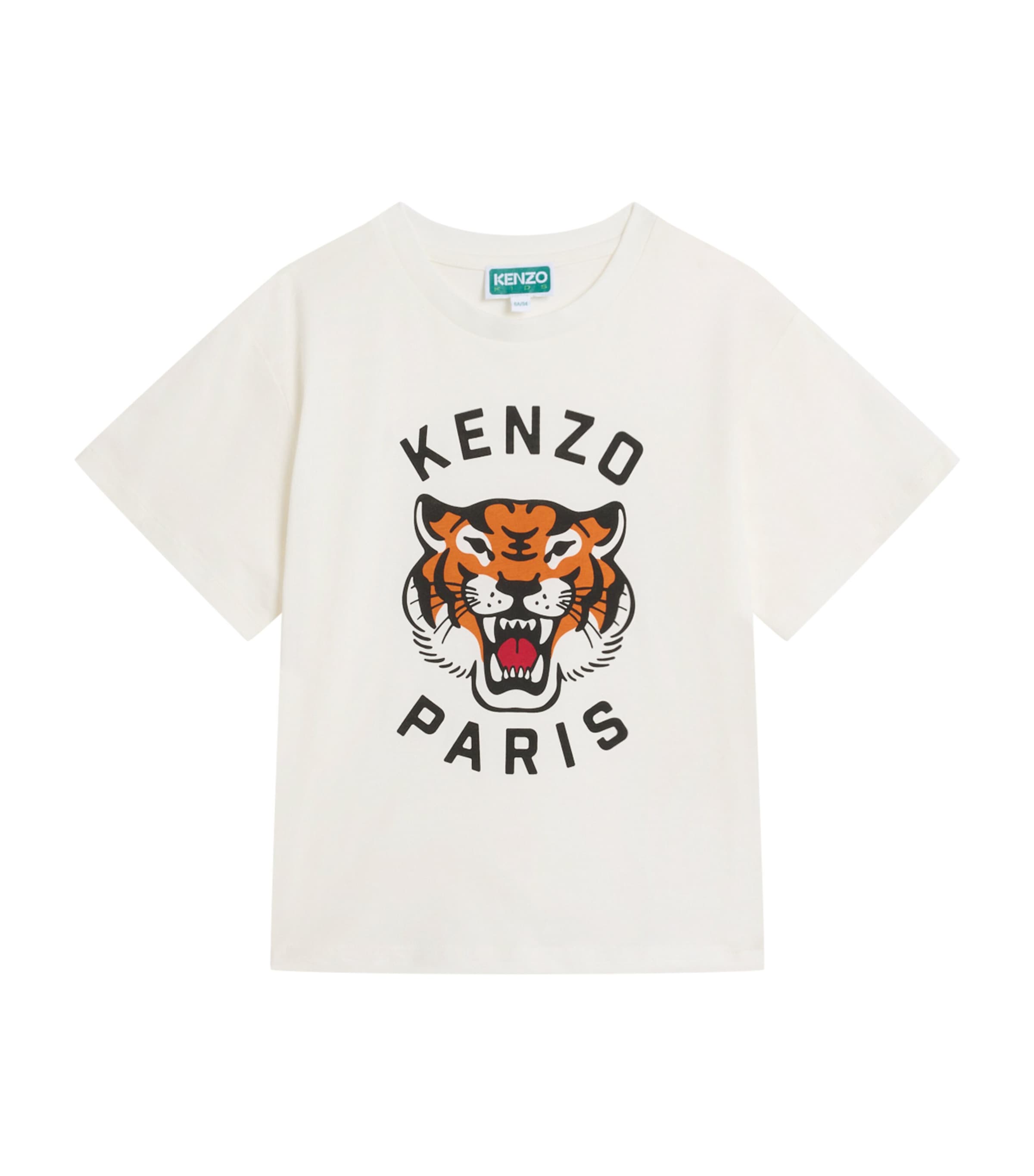 Kenzo Cotton Logo T-shirt In White