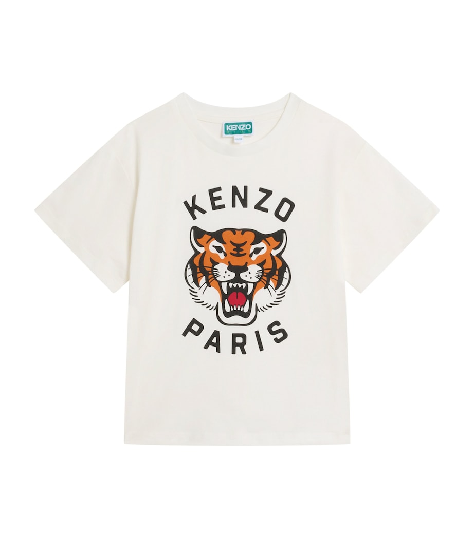 Cotton Logo T-Shirt (2-14 Years) OFFWHITE Image 1