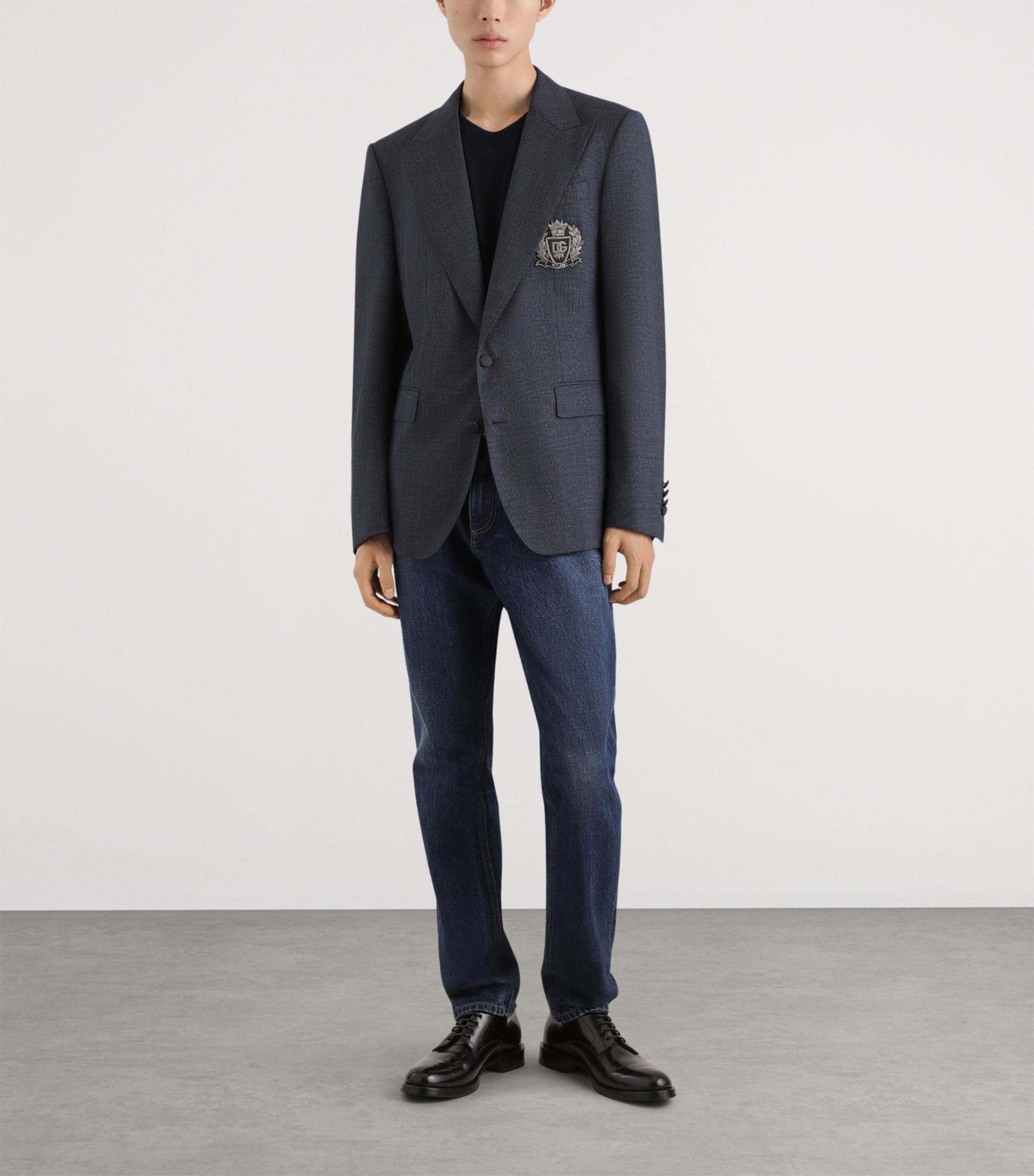 Embroidered Slim Jeans S9001-COMBINED Image 2