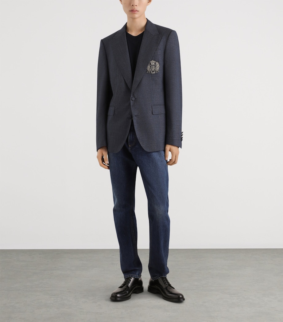 Embroidered Slim Jeans S9001-COMBINED Image 2