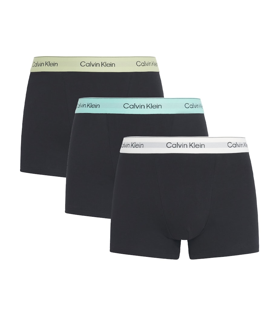 Icon Cotton Stretch Briefs (Pack of 3) VRB-BLACK Image 1