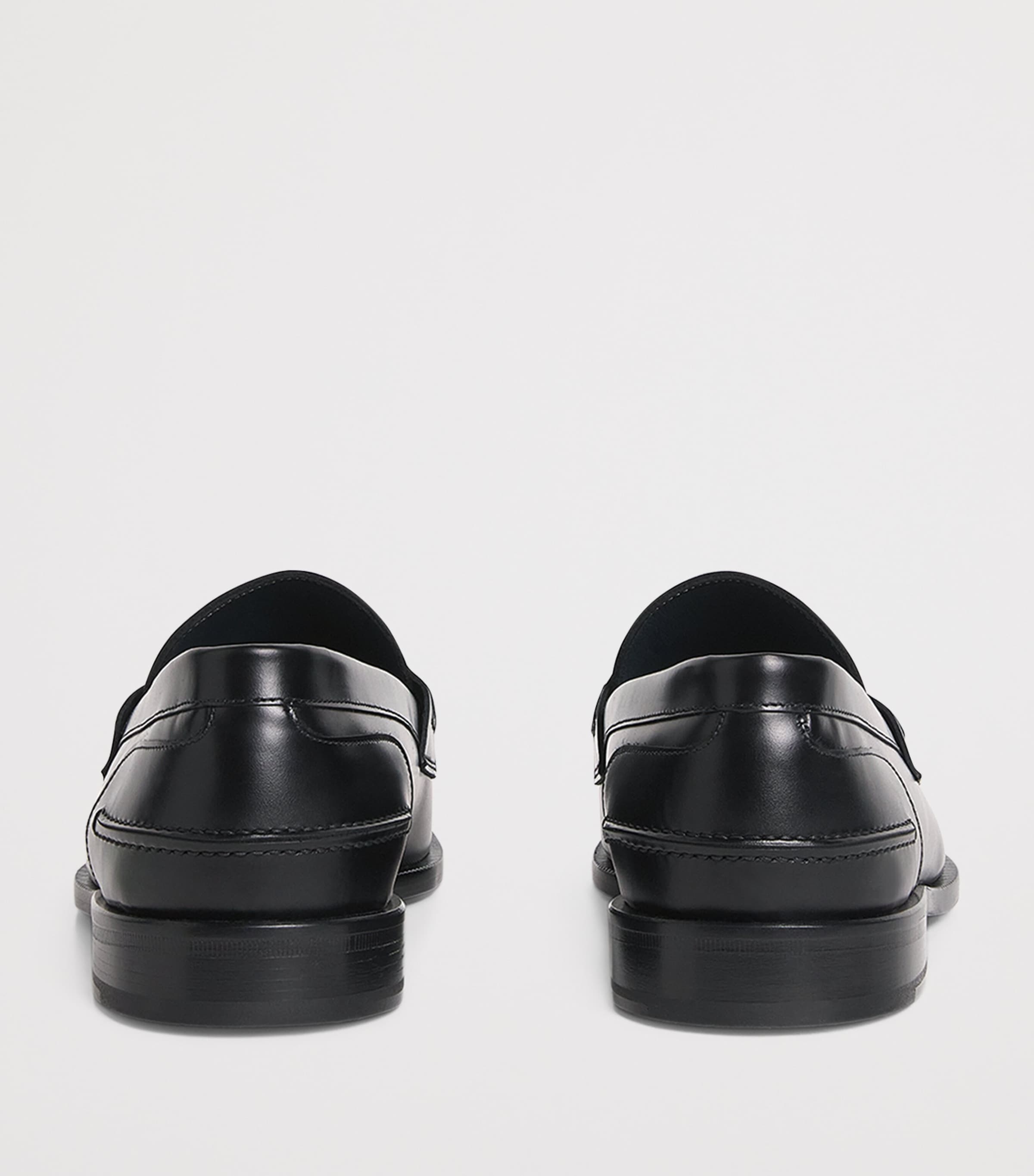Leather Penny Loafers 1000 Image 4