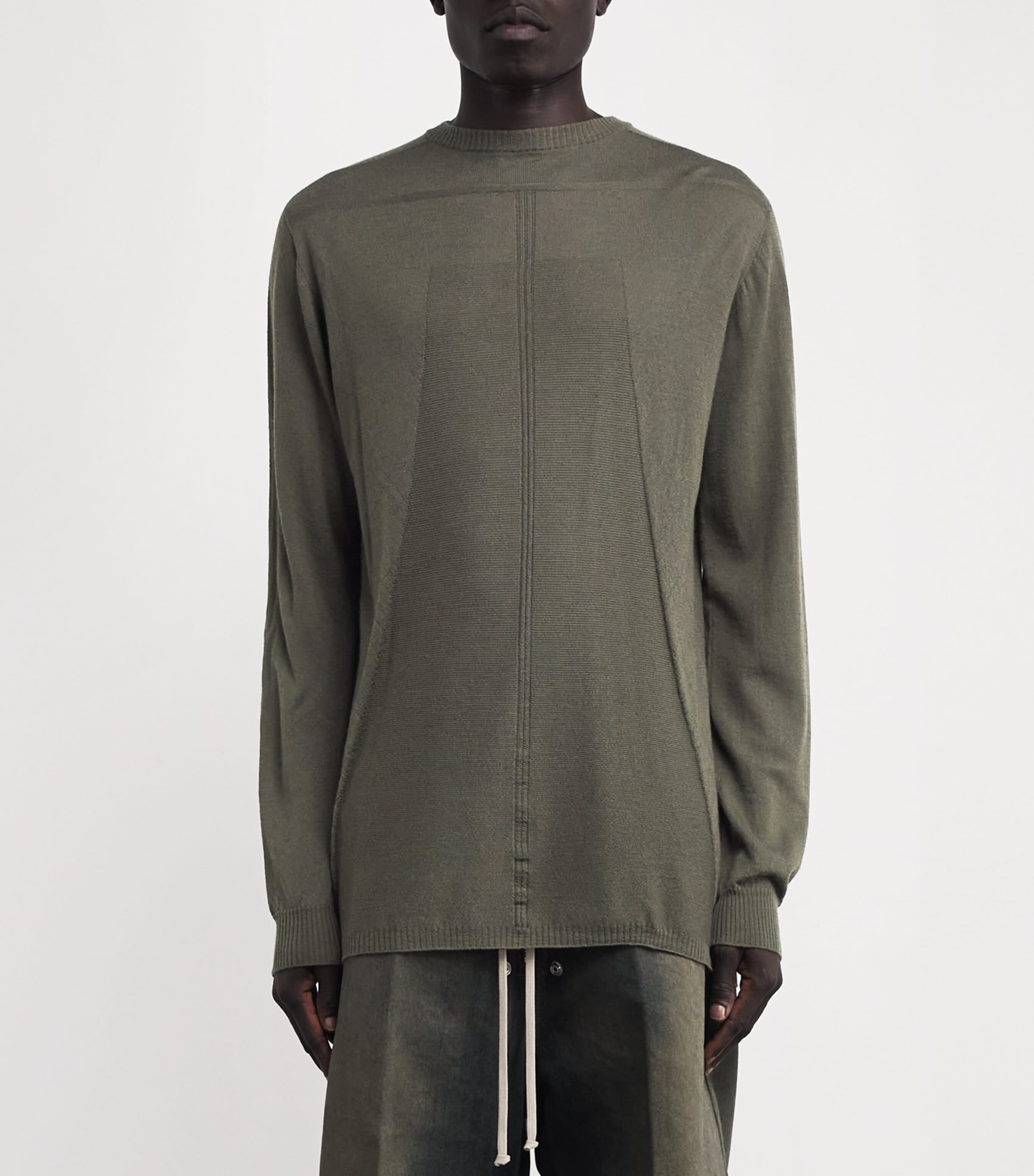 Virgin Wool Oversized Level Sweater BOSCO Image 3