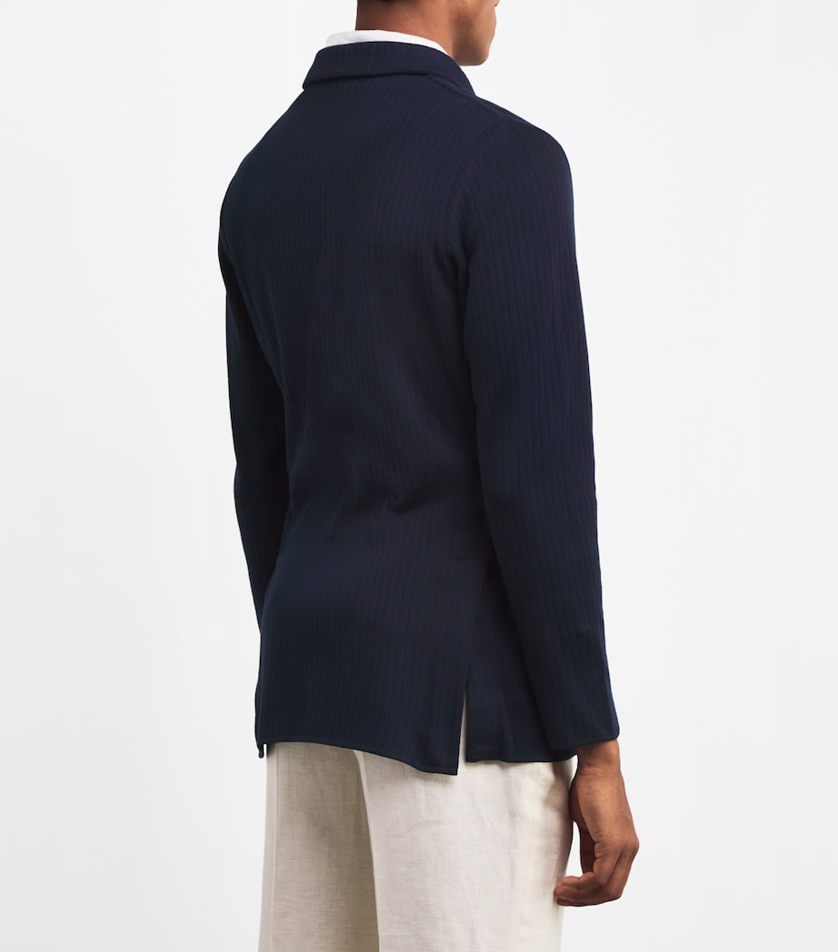 Cotton Double-Breasted Blazer 850 Image 4