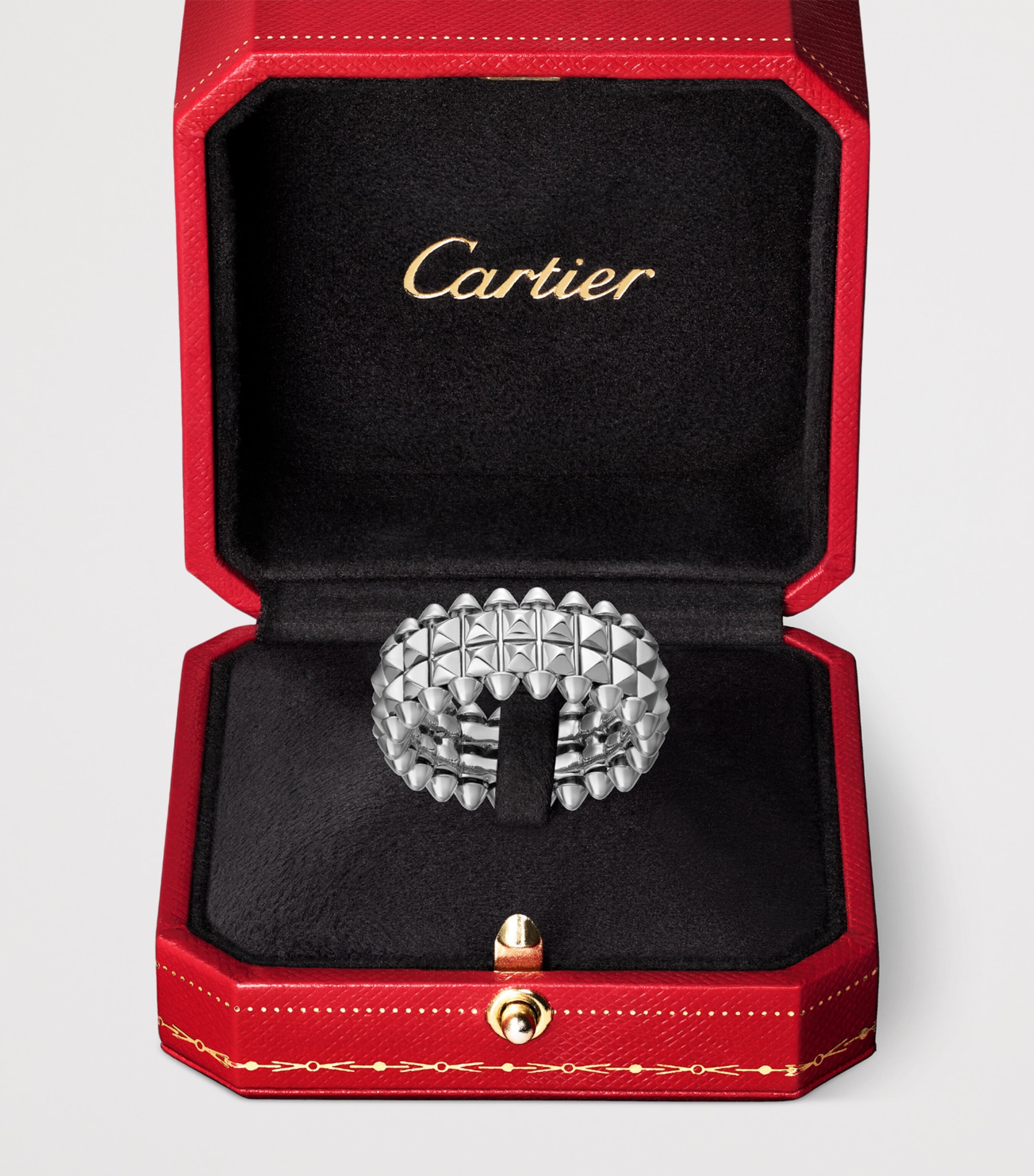 Cartier White Gold Double Clash de Cartier Ring White Gold Image 5