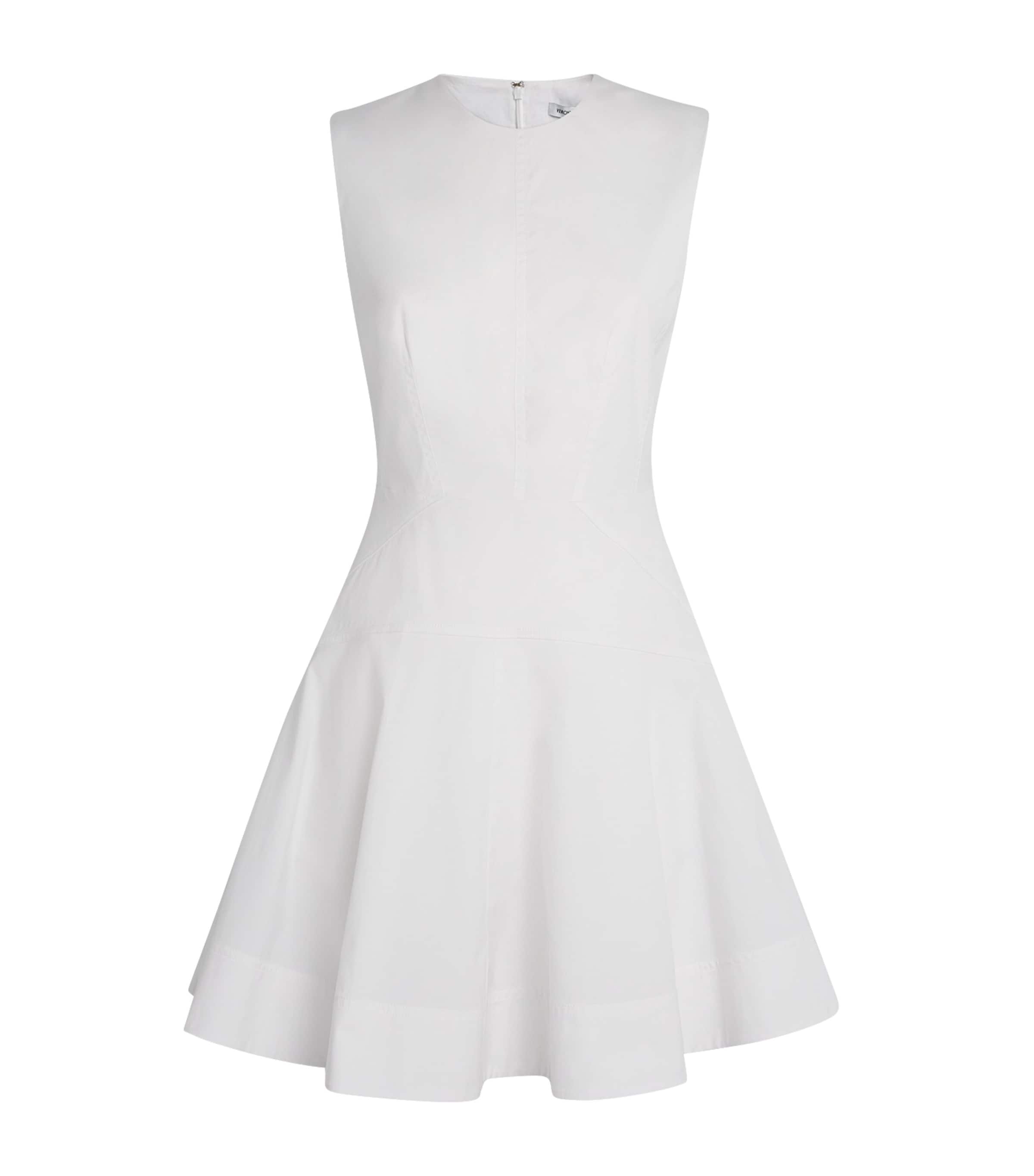Veronica Beard Womens Karrigan Mini Dress White Image 1