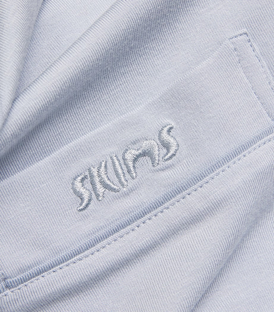 Modal-Blend Long-Sleeve Pyjama Set ZEN BLUE Image 5