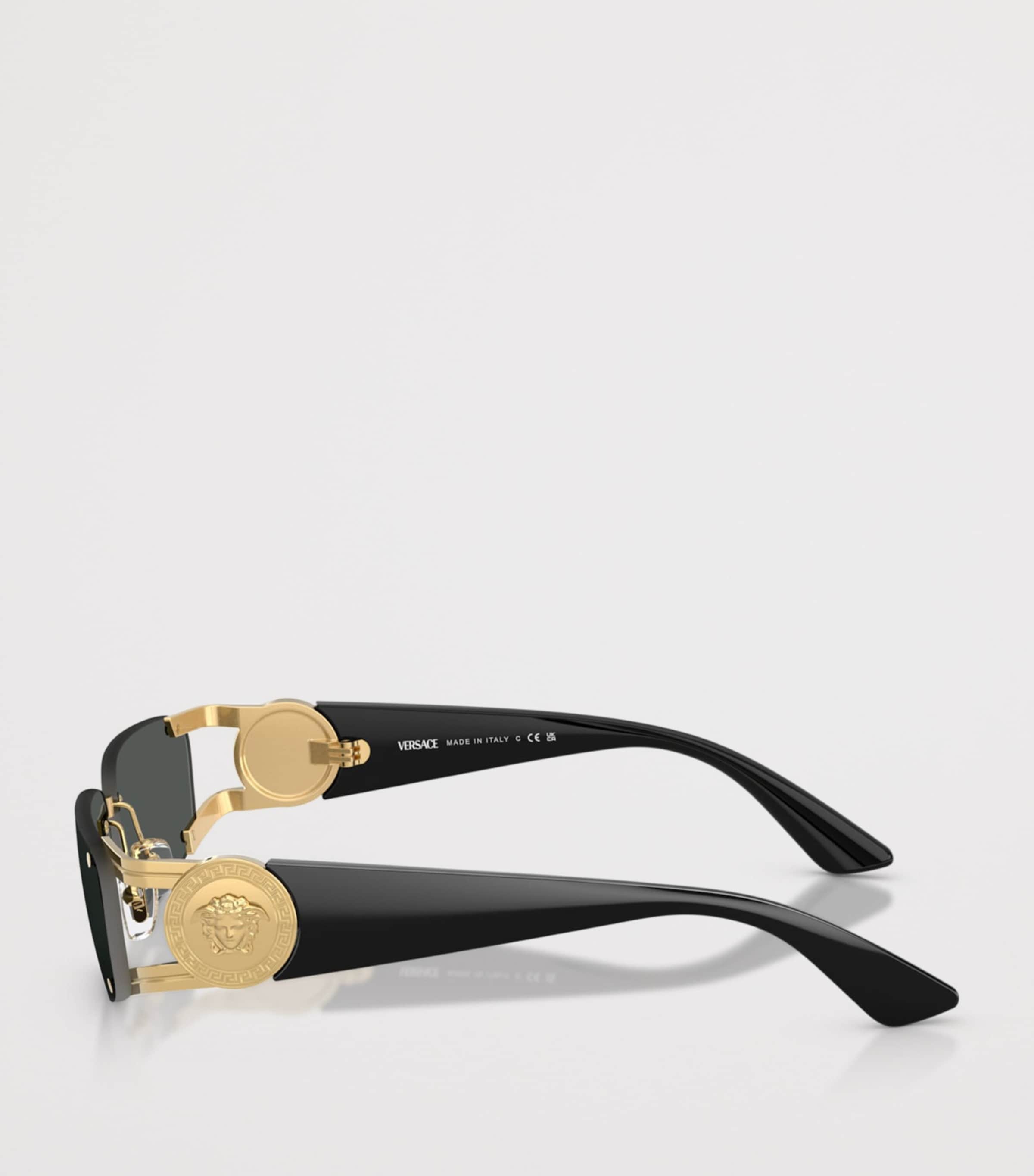 Versace Metal VE2291 Rectangle Sunglasses Image 3