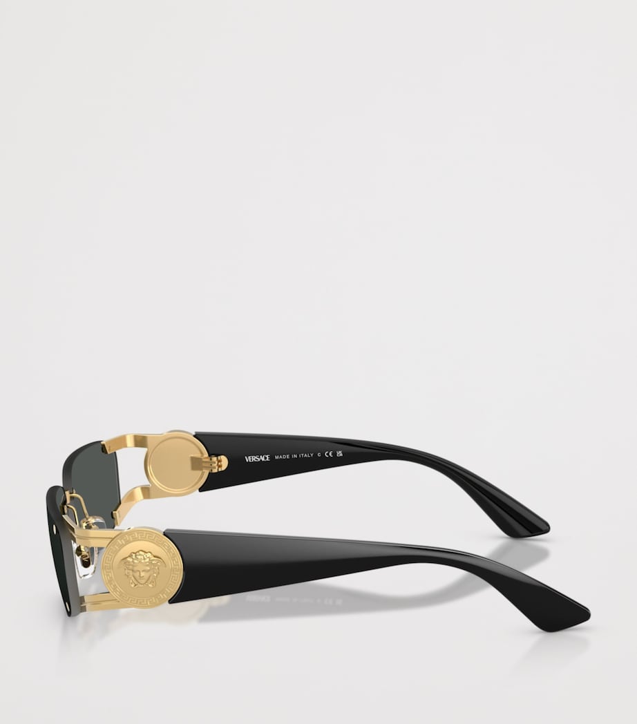 Versace Metal VE2291 Rectangle Sunglasses Image 3