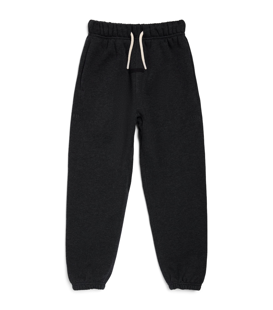 FEAR OF GOD ESSENTIALS KIDS Logo Sweatpants (2-14 Years) Gry Heather Image 1
