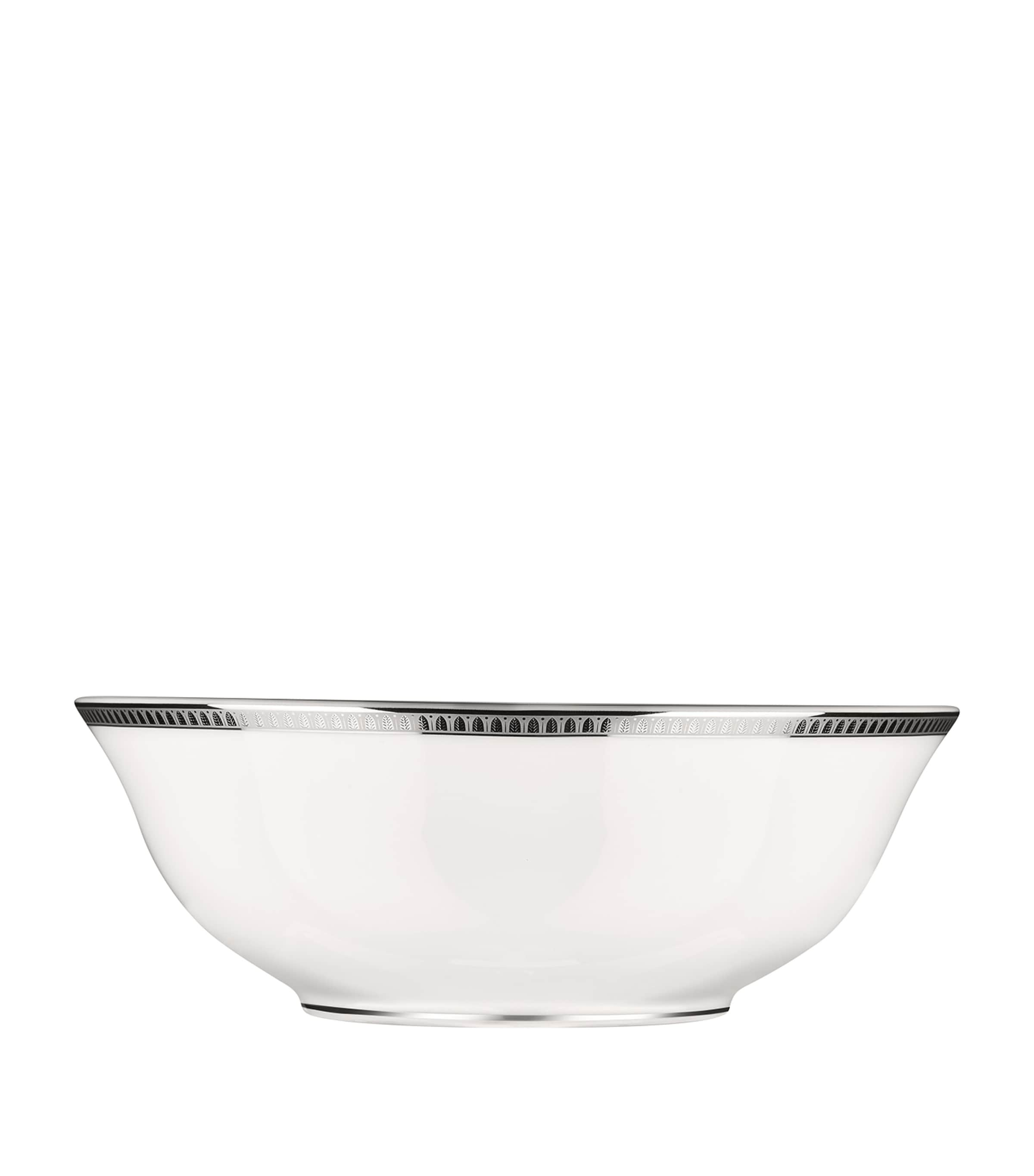 Shop Christofle Malmaison Platinum Salad Serving Bowl In Gold