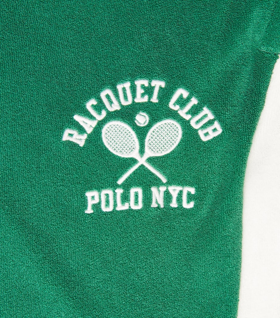 Racjet Ralph Polo Ralph Lauren Green Racquet Club Embroidery Sweatpants | Harrods US
