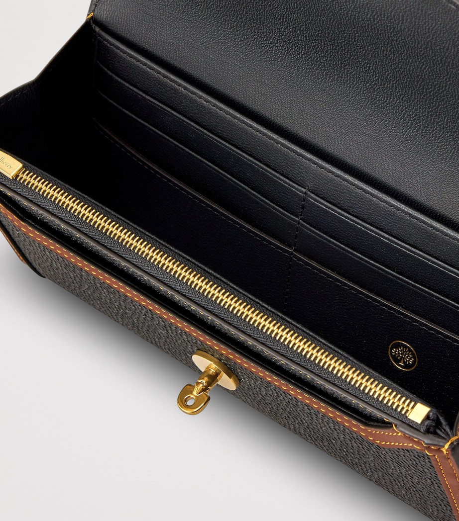 Scotchgrain Darley Wallet BLACK-COGNAC Image 3