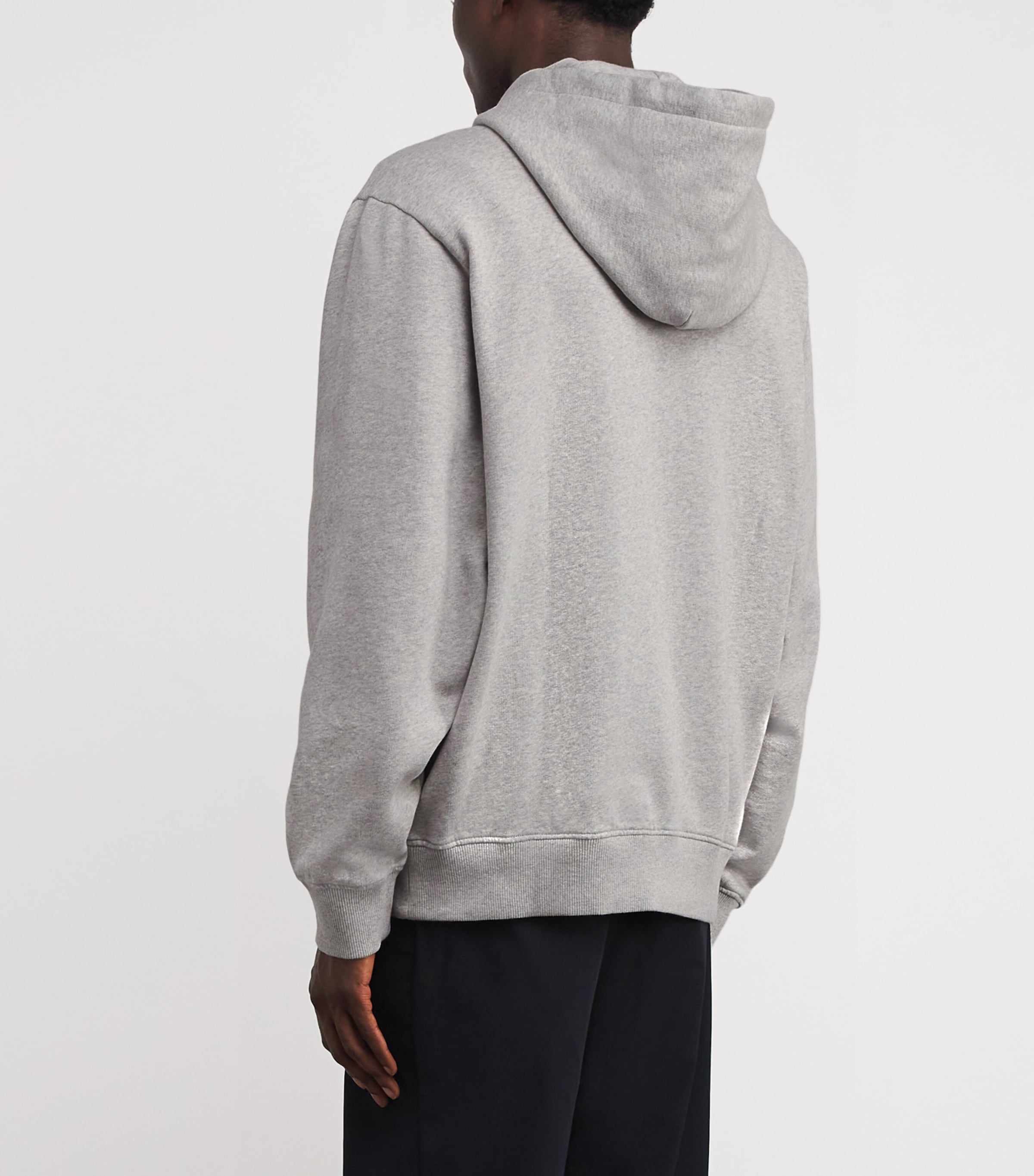 Cotton Callan Hoodie U199 LIGHT GREY Image 4