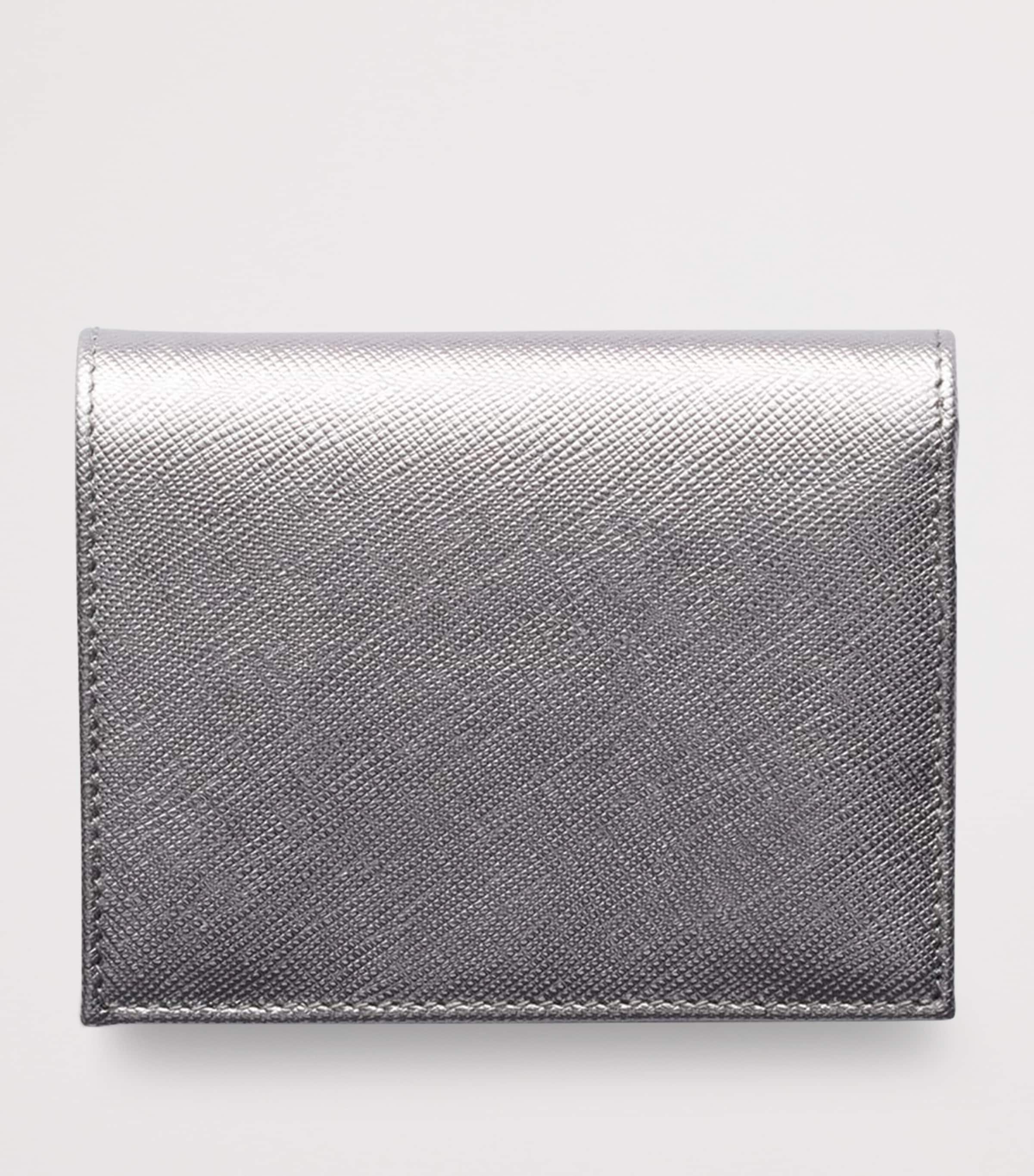Small Saffiano Leather Bifold Wallet F0135 Image 3