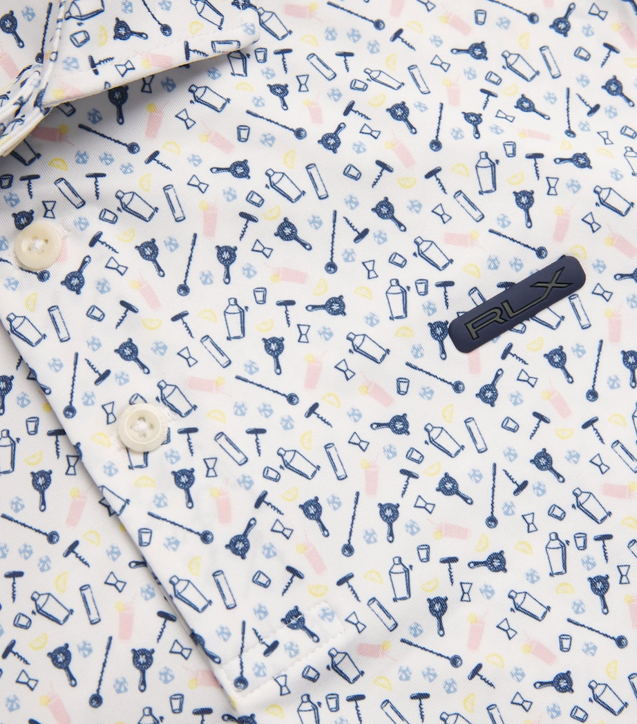 Airflow Polo Shirt TEE TIME RFND NVY Image 5