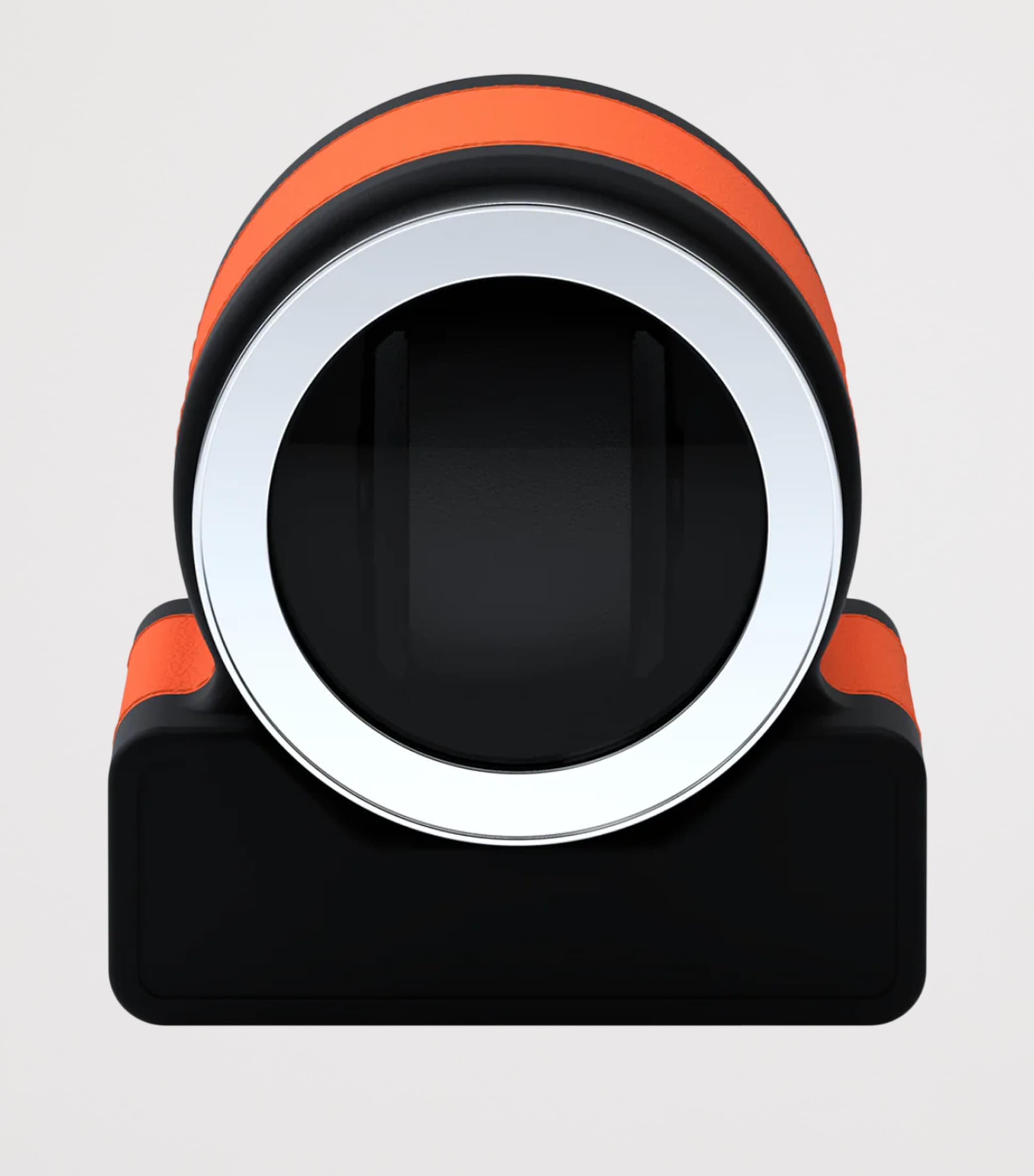 Scatola Del Tempo Leather Rotor One Automatic Watch Winder Orange Image 2