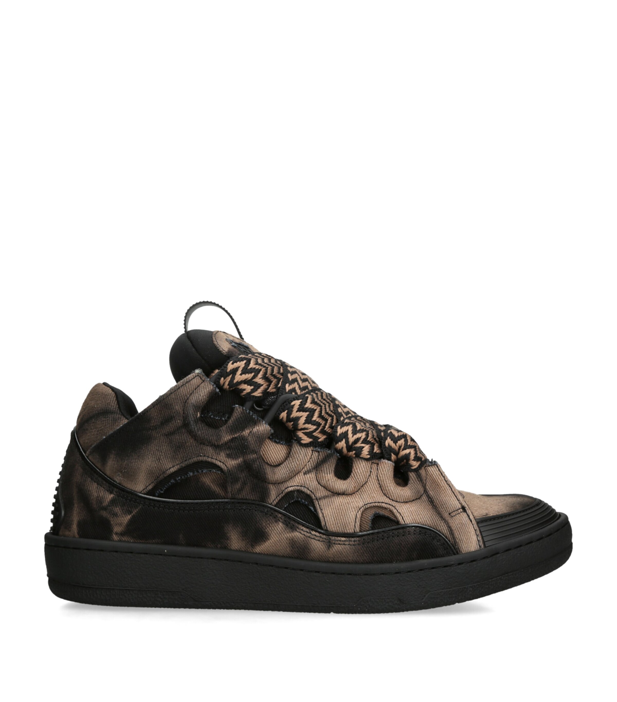 Curb Sneakers BLK/BEIGE Image 1