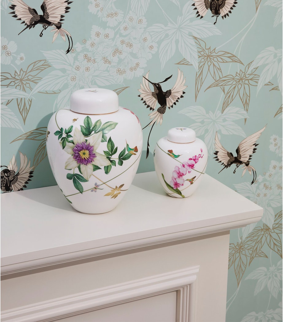 Hummingbird Lidded Vase (15cm) MULTI Image 2