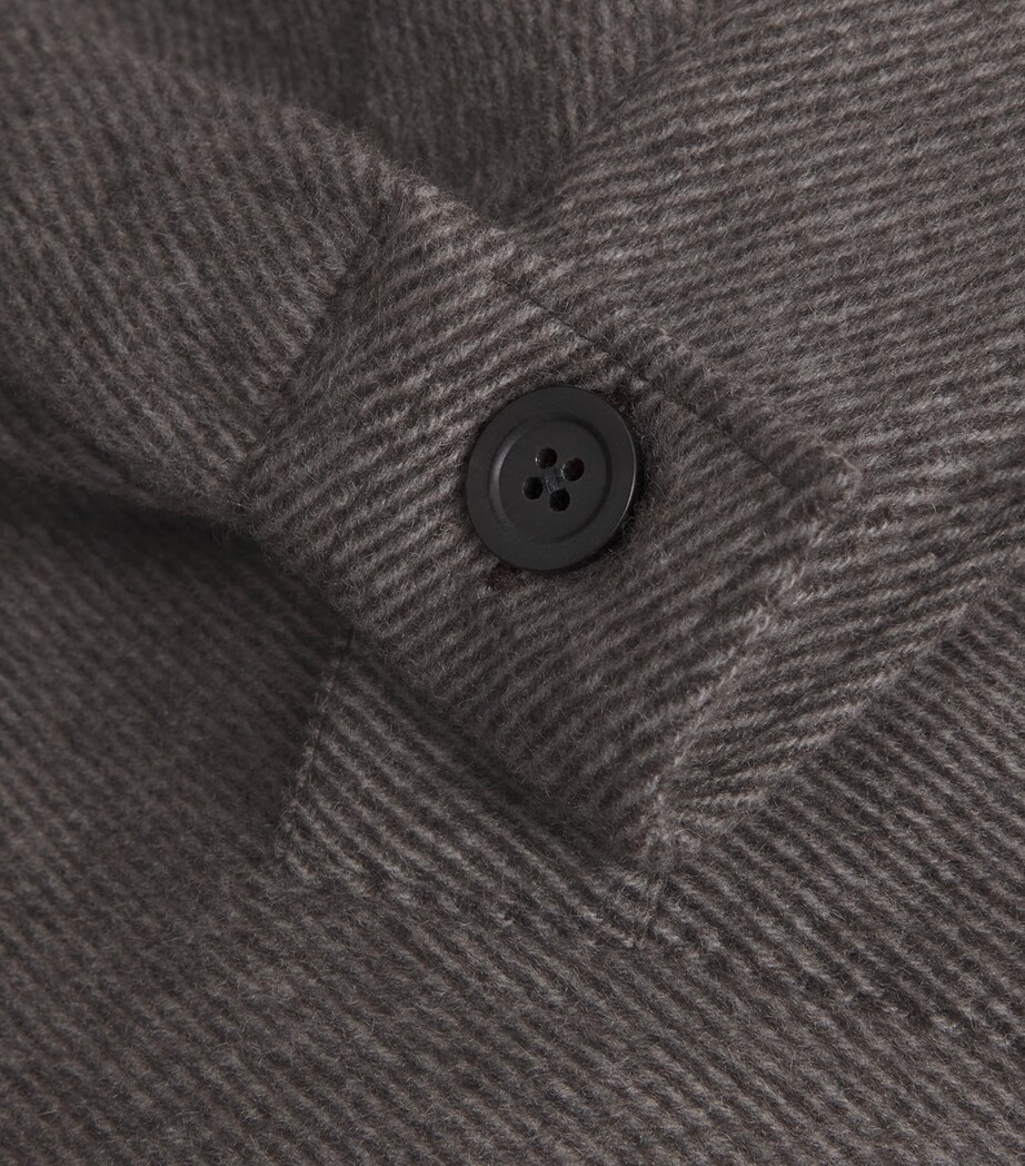 Cashmere Herringbone Jacket TAUPE Image 5