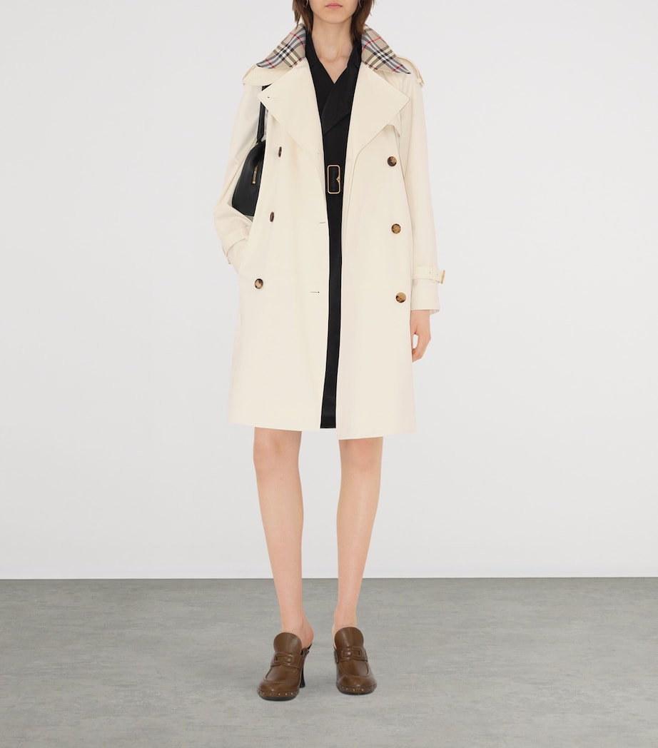 Mid-Length Castleford Trench Coat COTTON Image 2