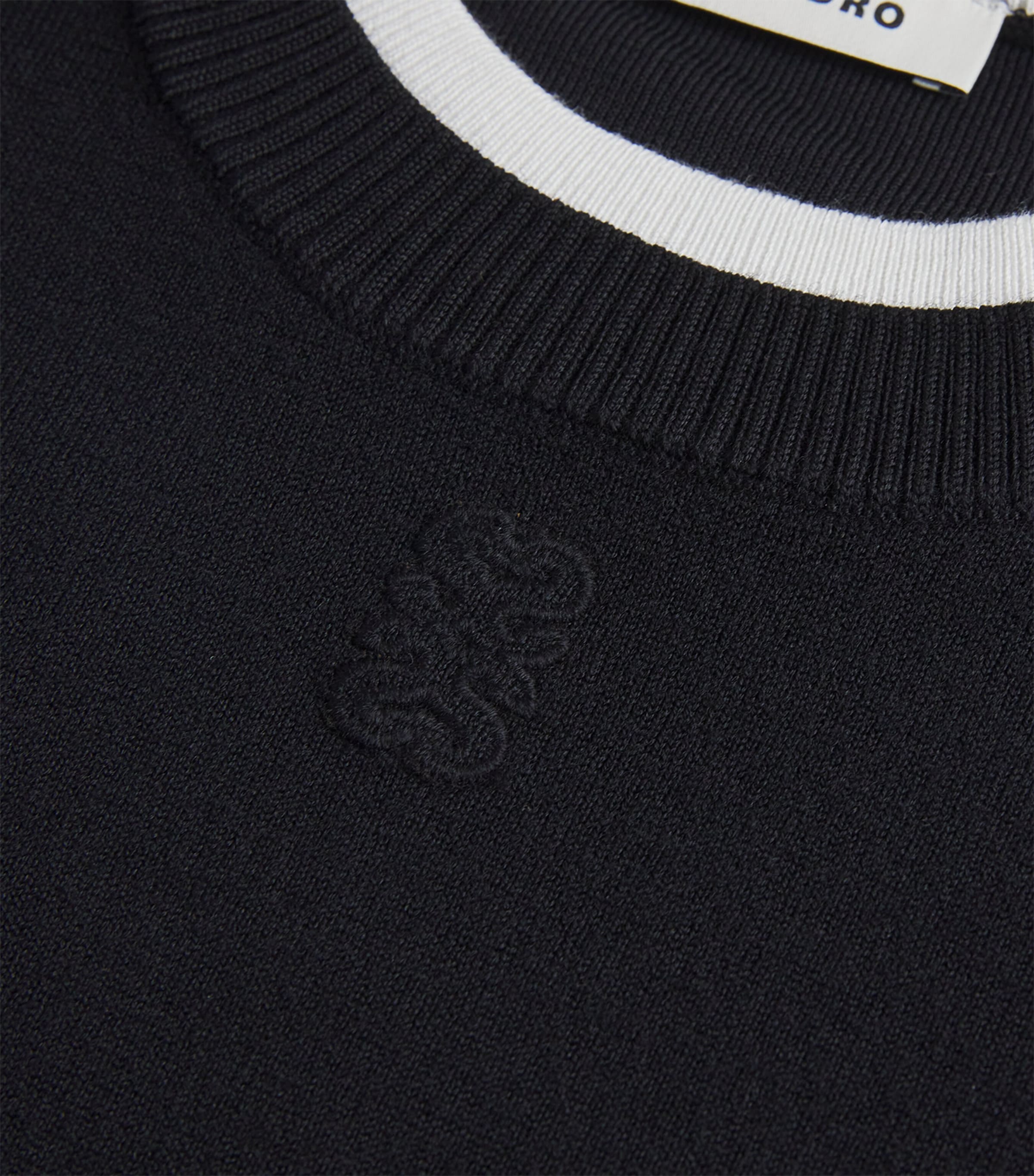 Wool-Blend Sweater BLACK Image 5