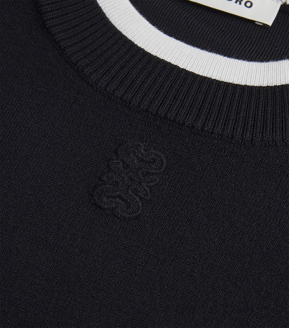 Wool-Blend Sweater BLACK Image 5