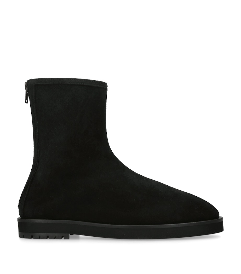 Suede Joss Ankle Boots BLACK Image 1