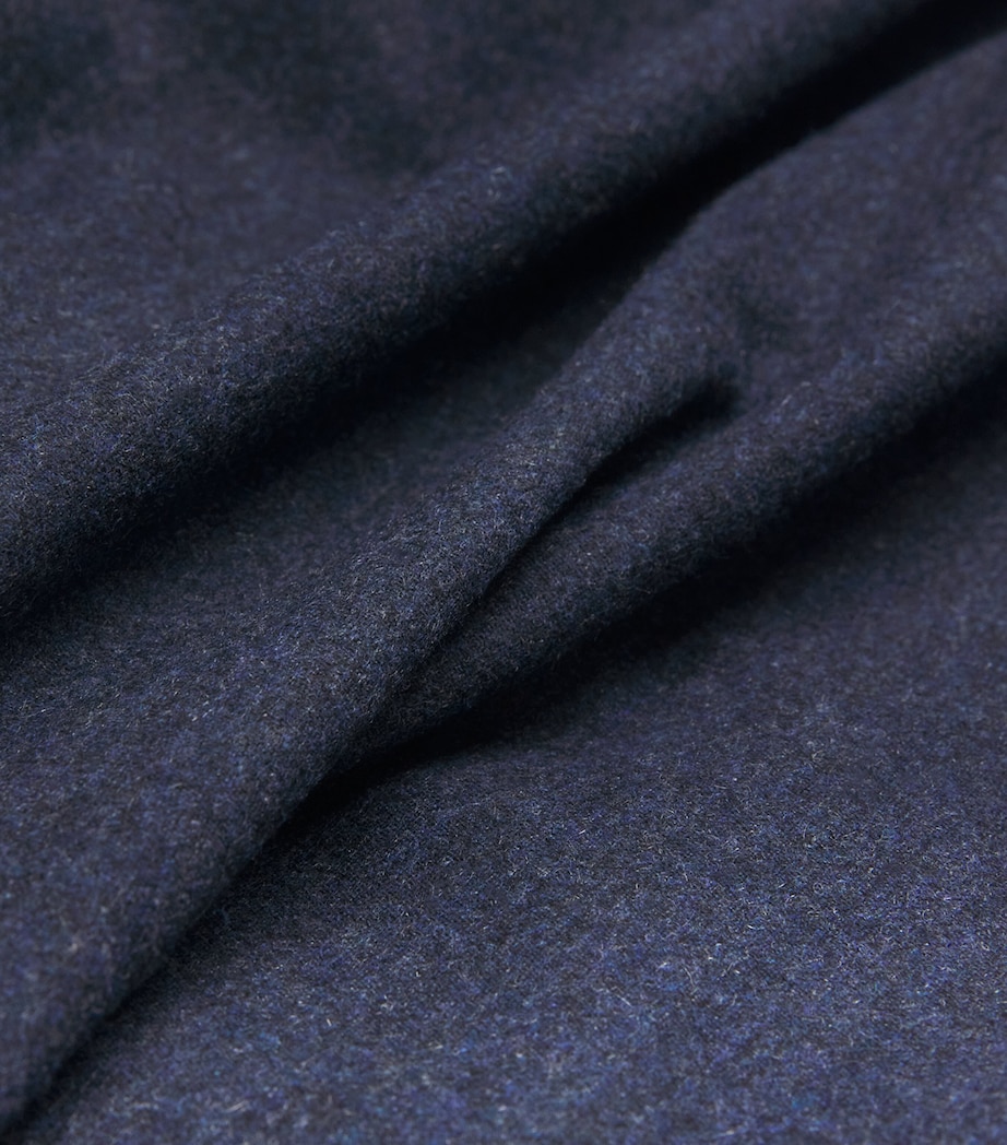 Wool-Cashmere Astor Wide-Leg Trousers 0005427 ADMR BLU MLN Image 5