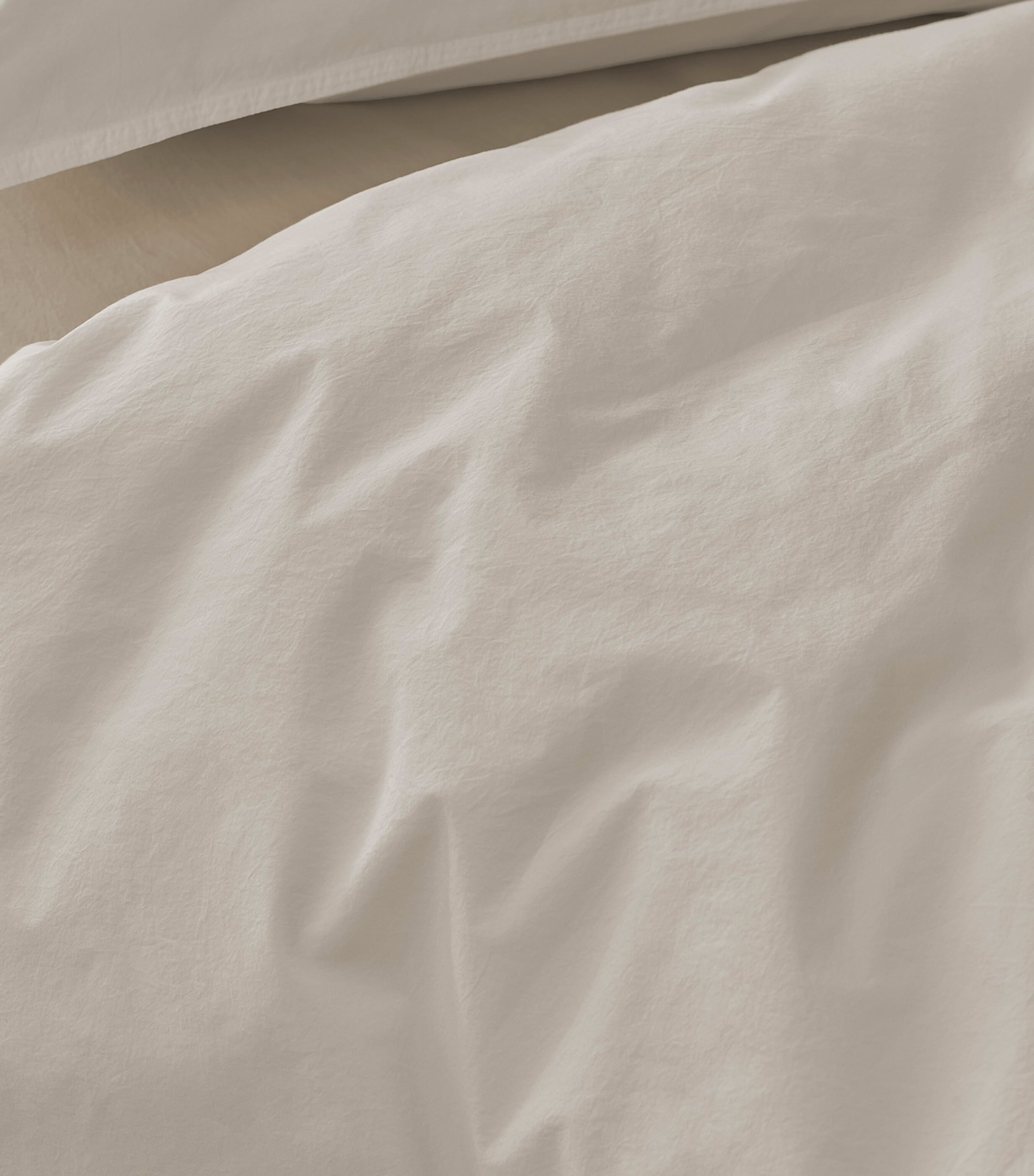 Society Limonta Cotton Nite Super King Duvet Cover Set (260cm x 230cm) Marmo Image 2