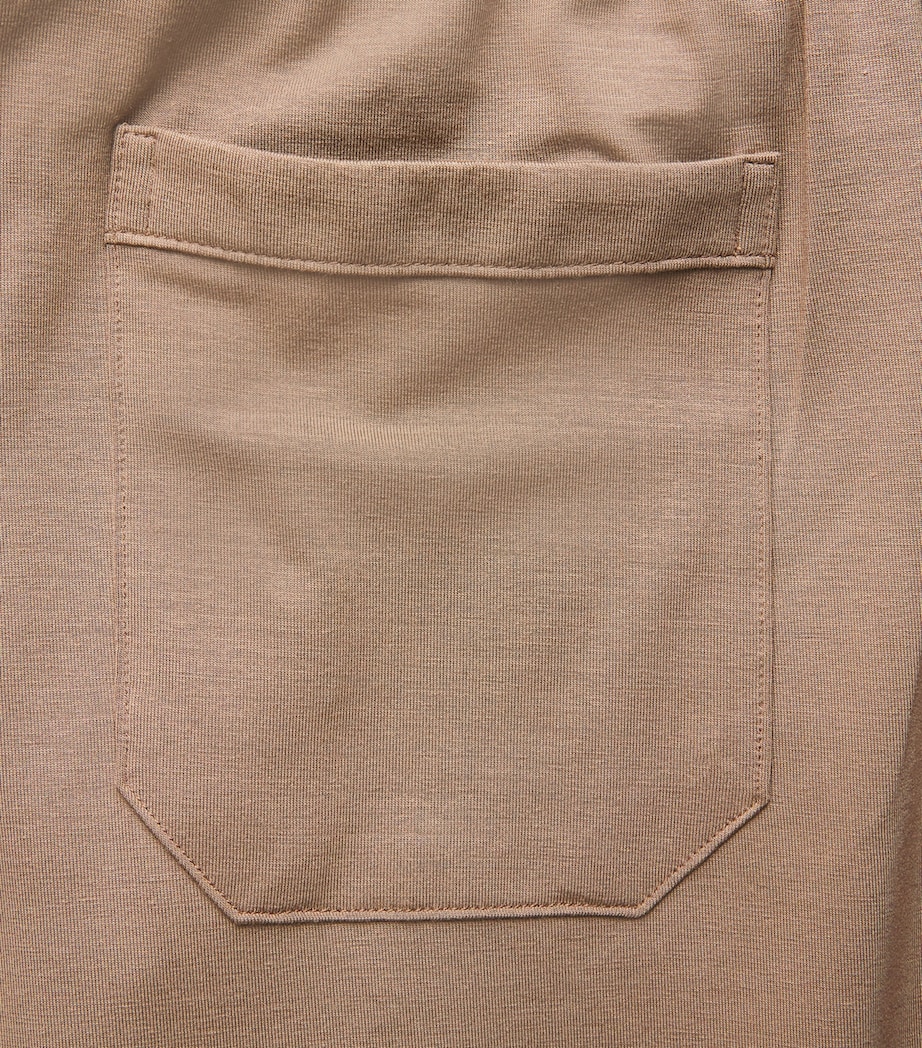 Derek Rose Mens Basel Lounge Trousers Bro Image 6