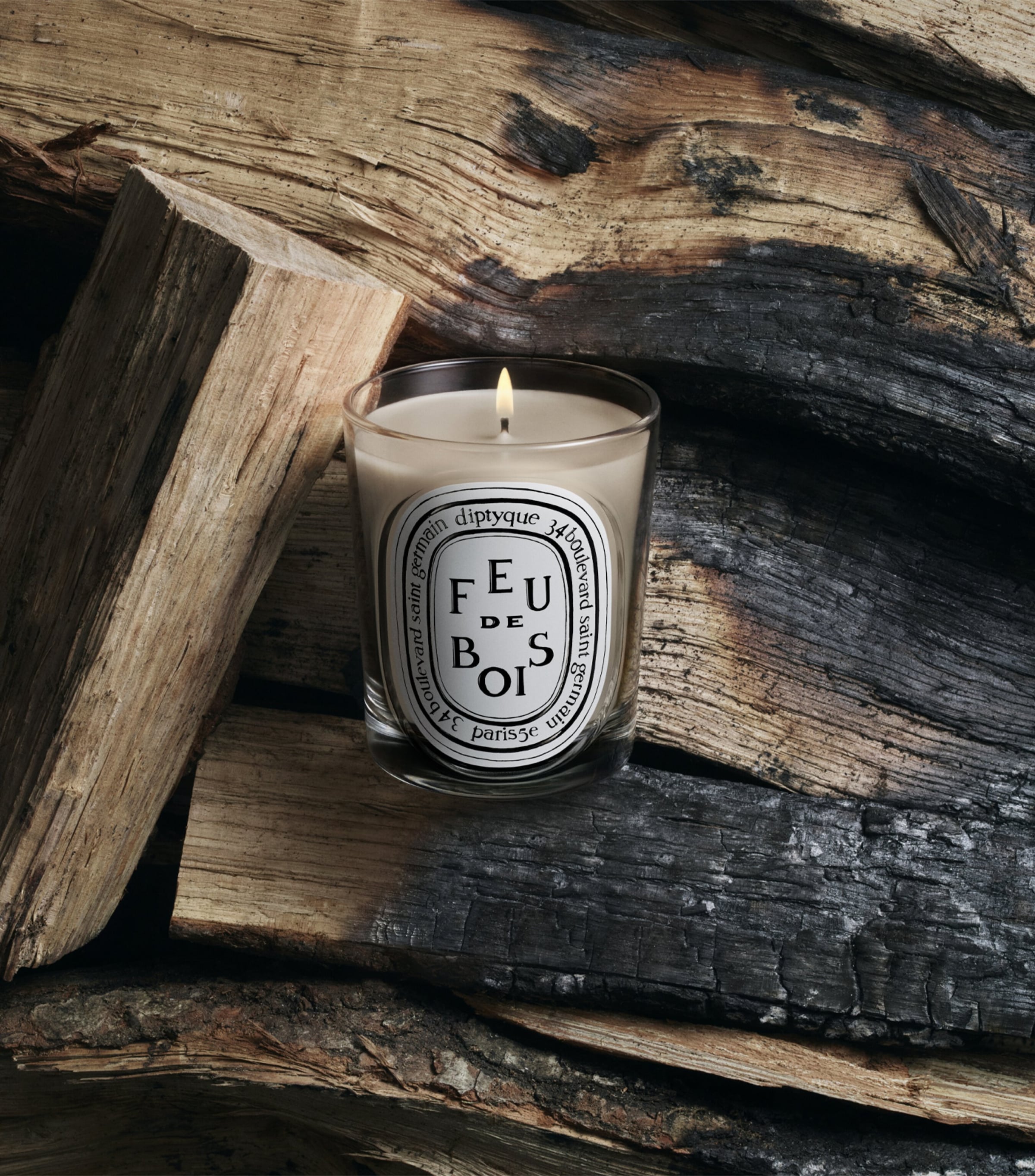 Diptyque Feu de Bois Candle (190g) | Harrods US