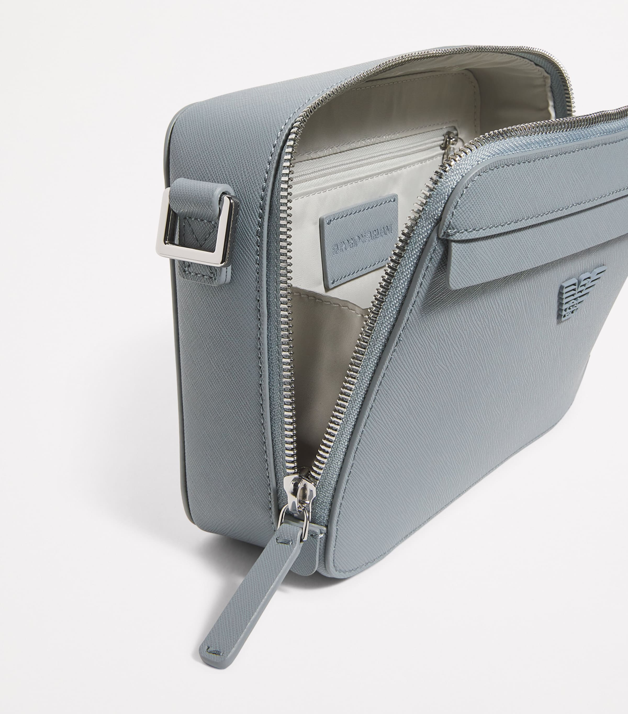 Emporio Armani Multi Logo Camera Cross-Body Bag | Harrods US