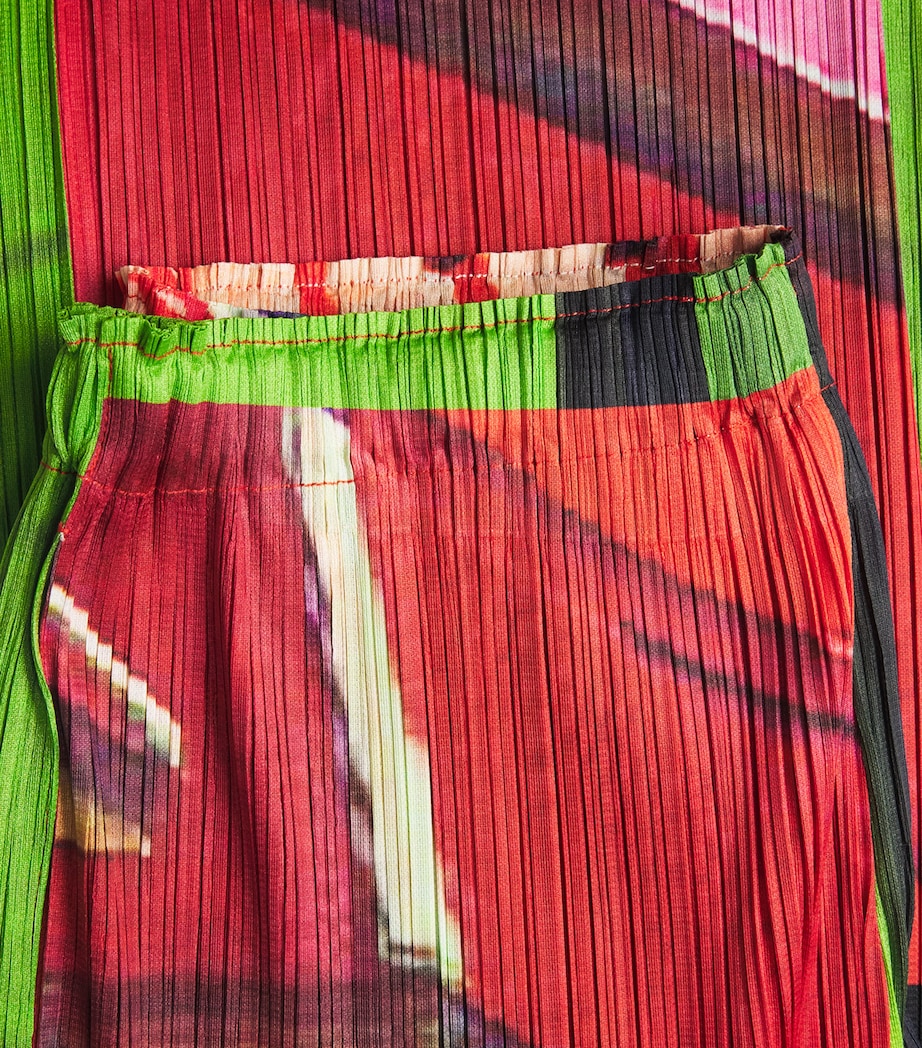 City Collage Trousers RED X GREEN Image 5