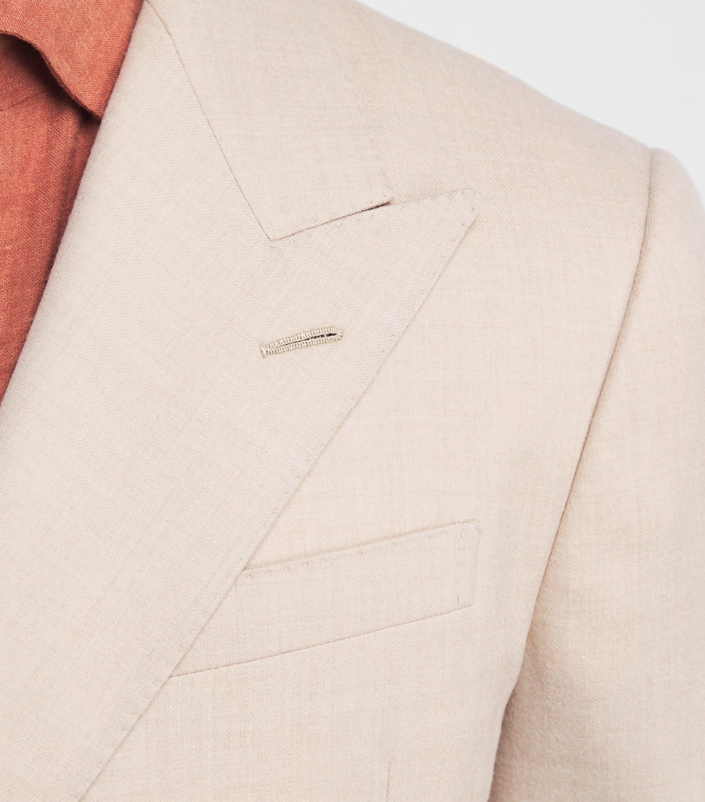 Wool Kent Double-Breasted Blazer SUMMER SAN Image 6