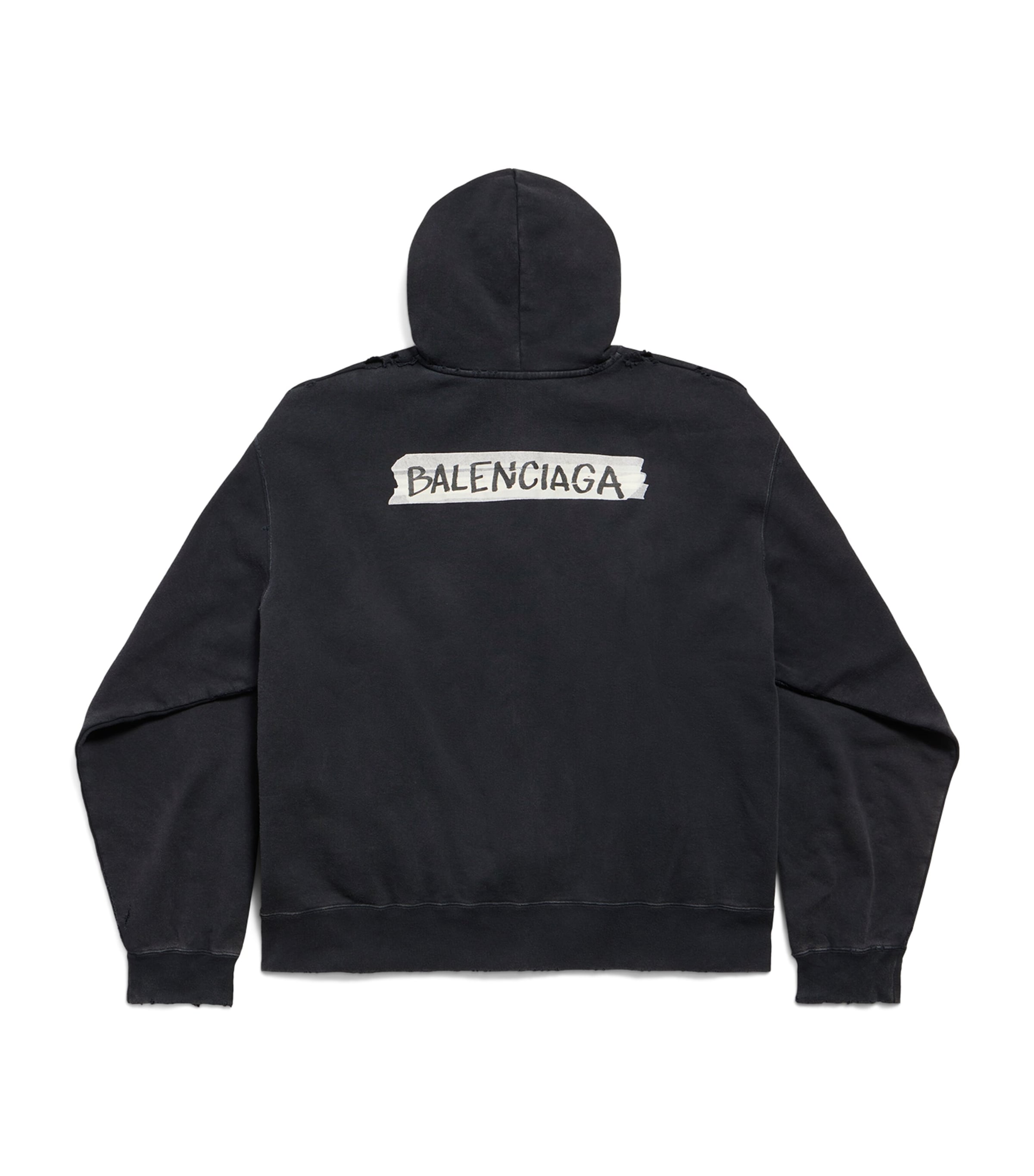 Cotton Masking Tape Logo Hoodie 1041 Image 5