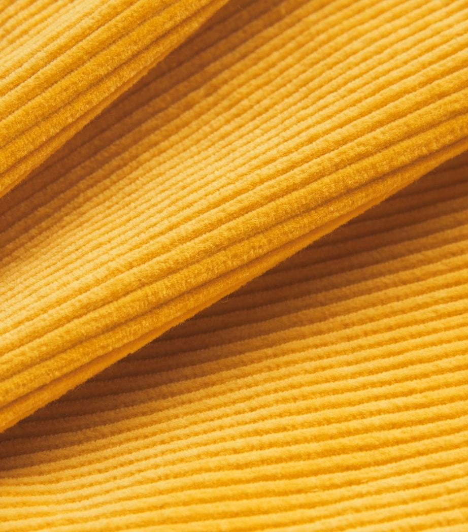 Corduroy Bedford Trousers YELLOW Image 5