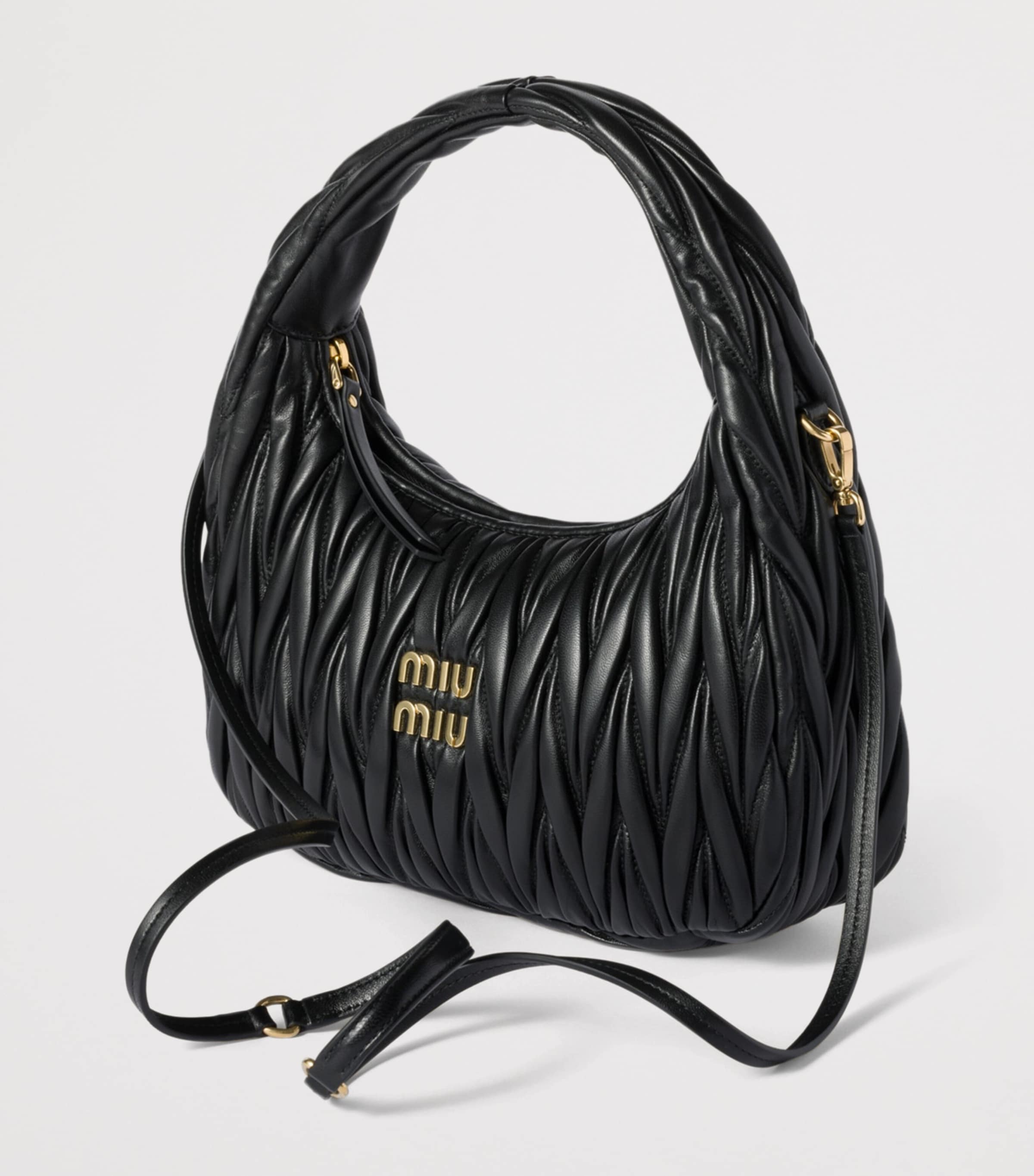 Matelassé Leather Wander Top-Handle Bag F0002 Image 3