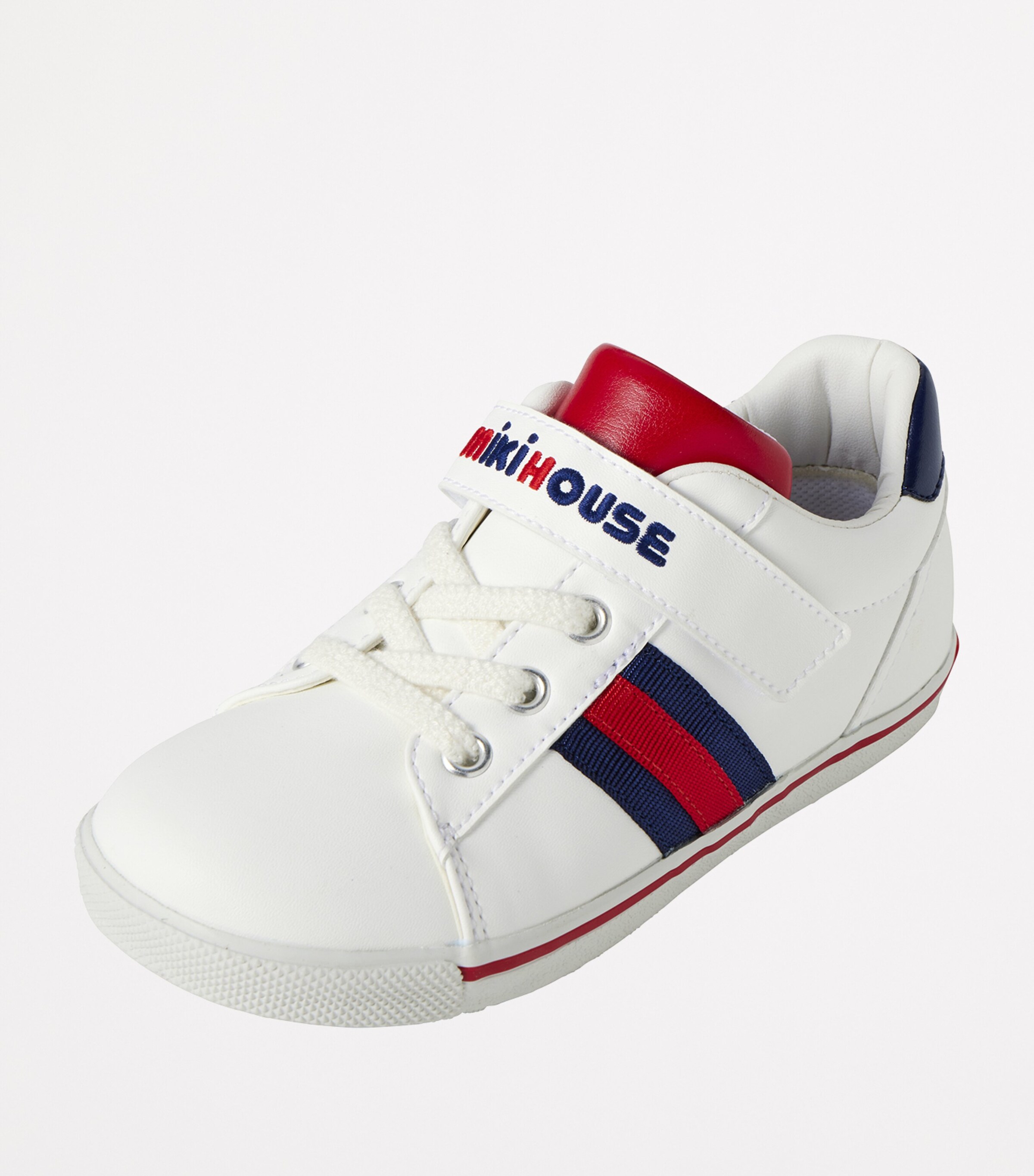 Faux Leather Logo Trainers 2 Image 6