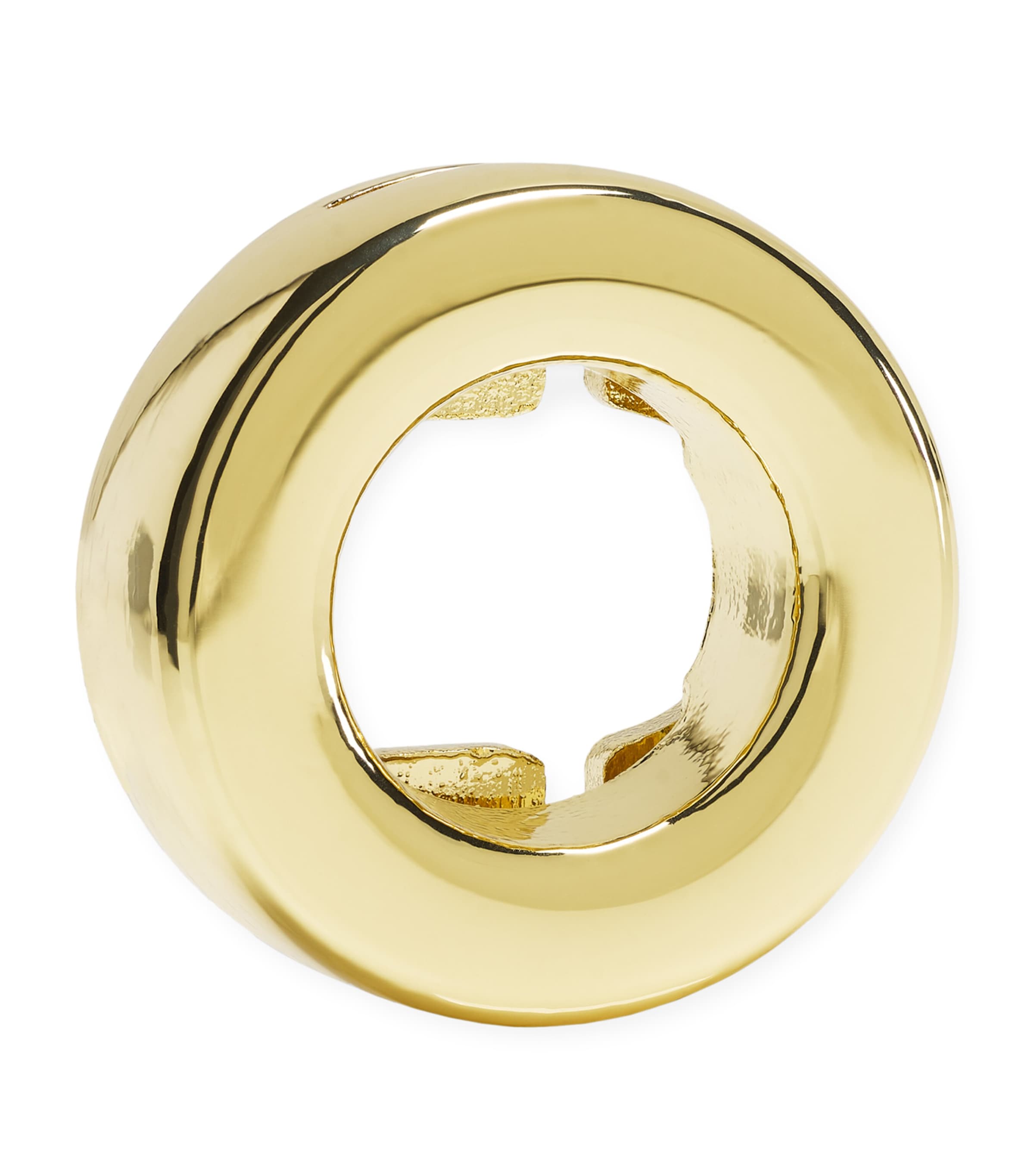 Gold-Plated O Notebook Charm GOLD Image 3