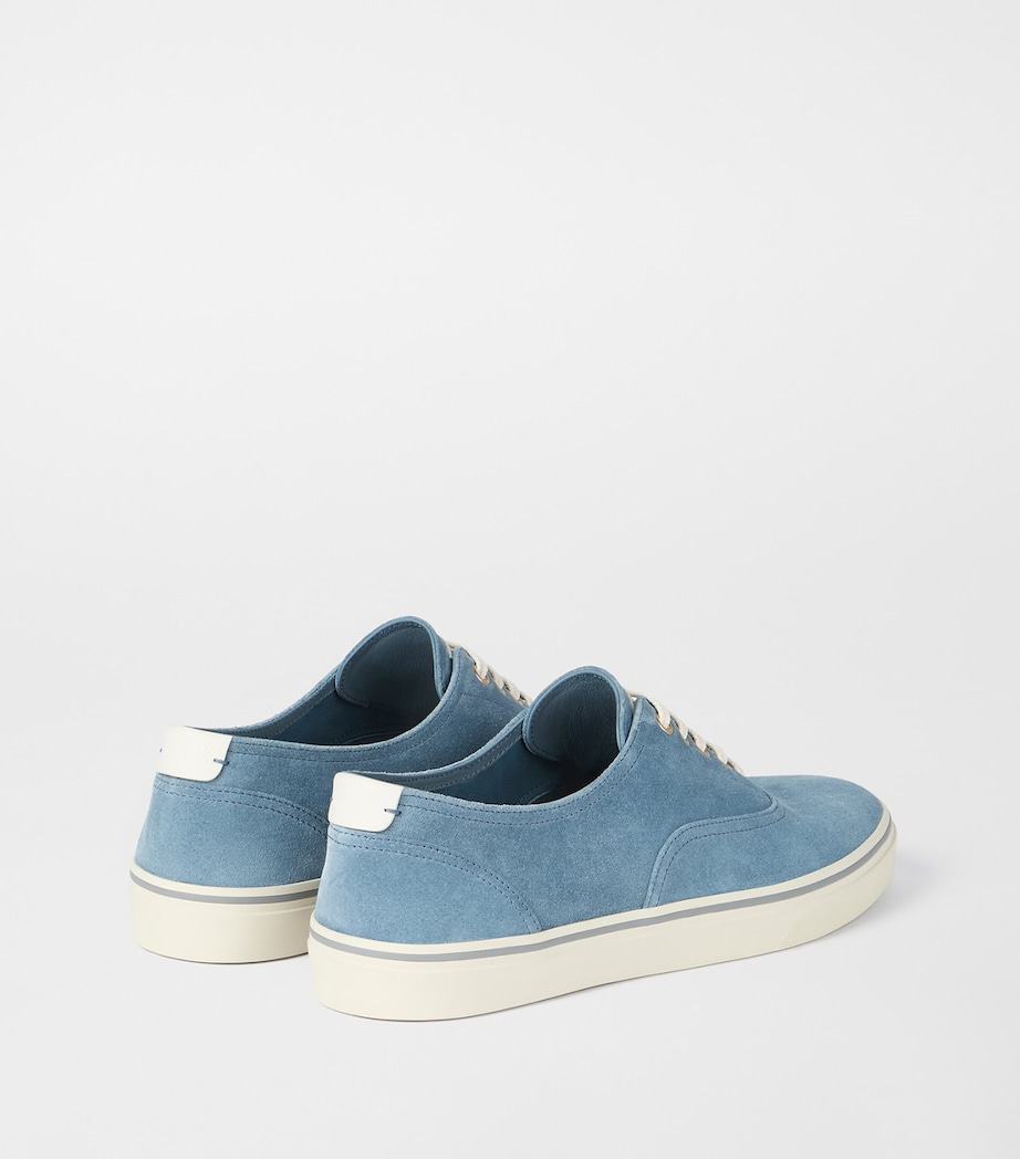 Brunello Cucinelli Suede Lace-Up Sneakers Image 5