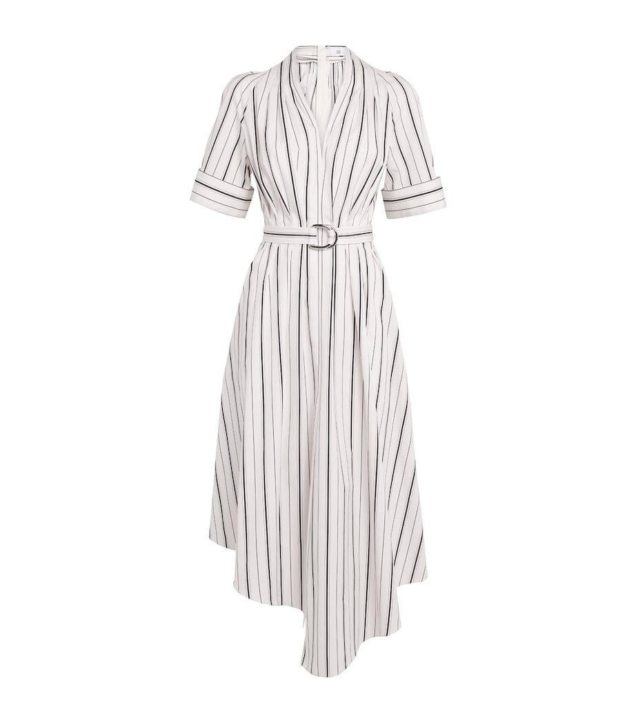 Belted Nansi Midi Dress IVRYB IVORY/BLACK Image 1