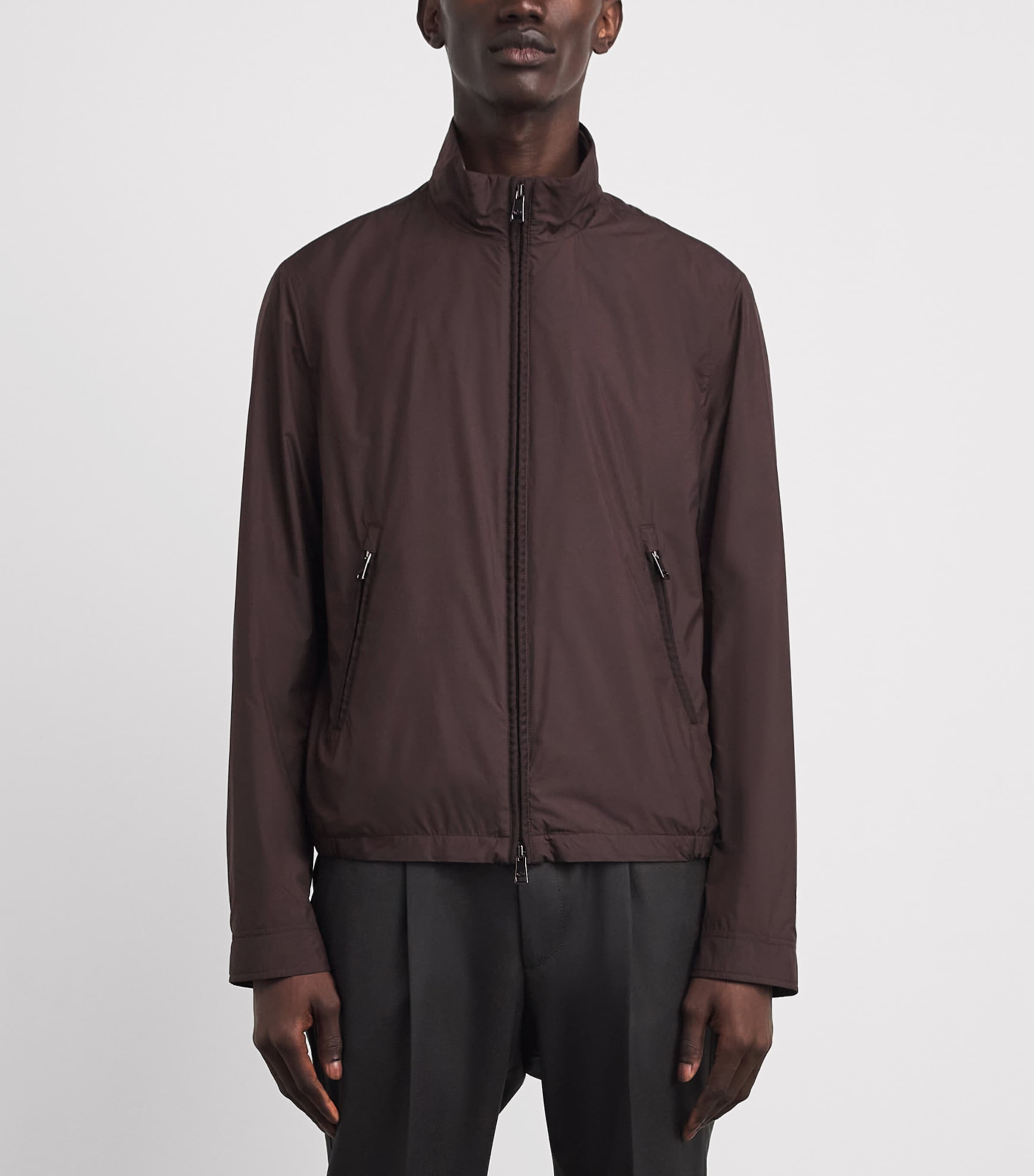 Paul & Shark Mens Technical Jacket Marrone Caffe Image 4