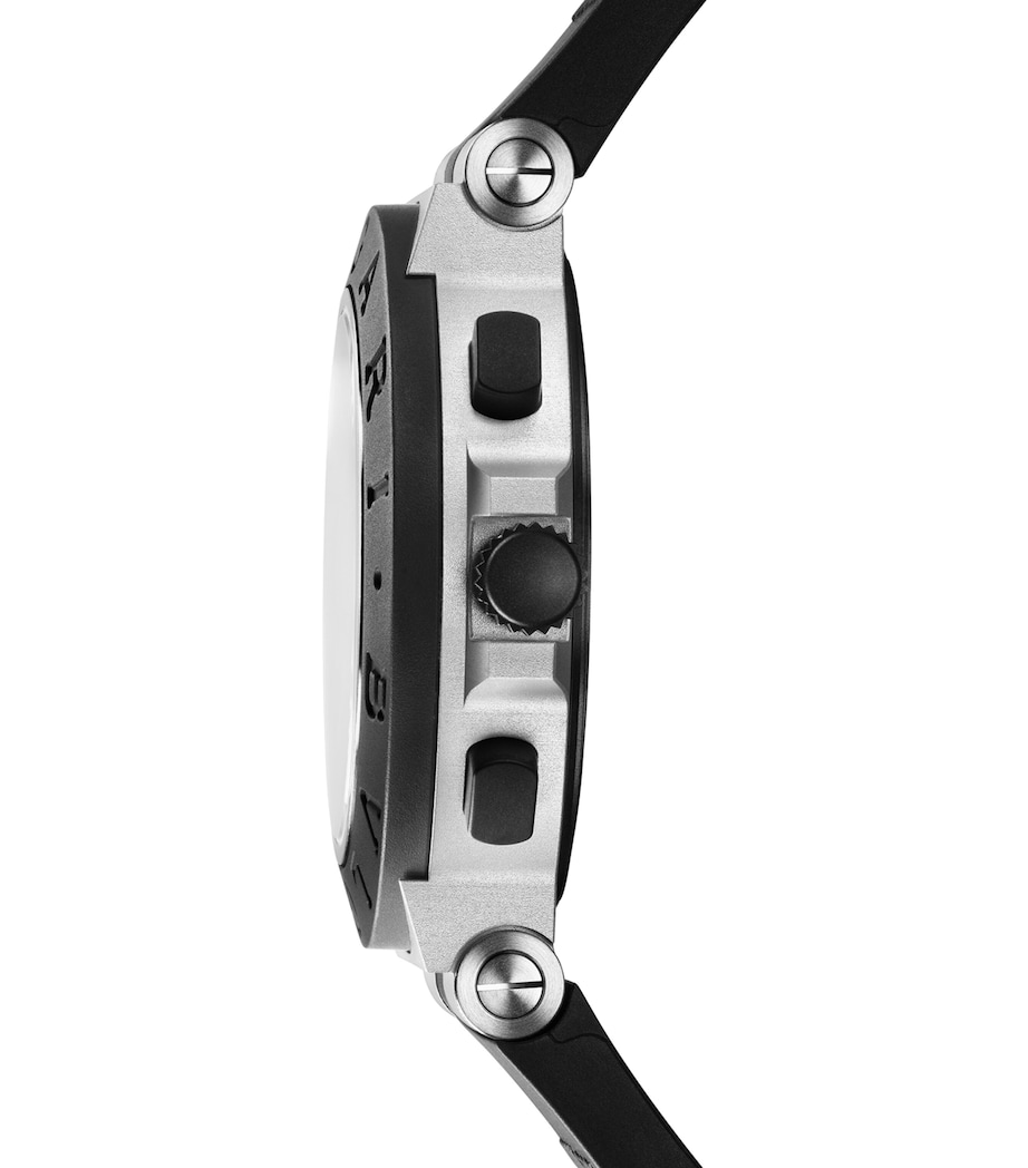 Aluminium and Titanium BVLGARI BVLGARI Chronograph Watch 41mm GREY Image 2