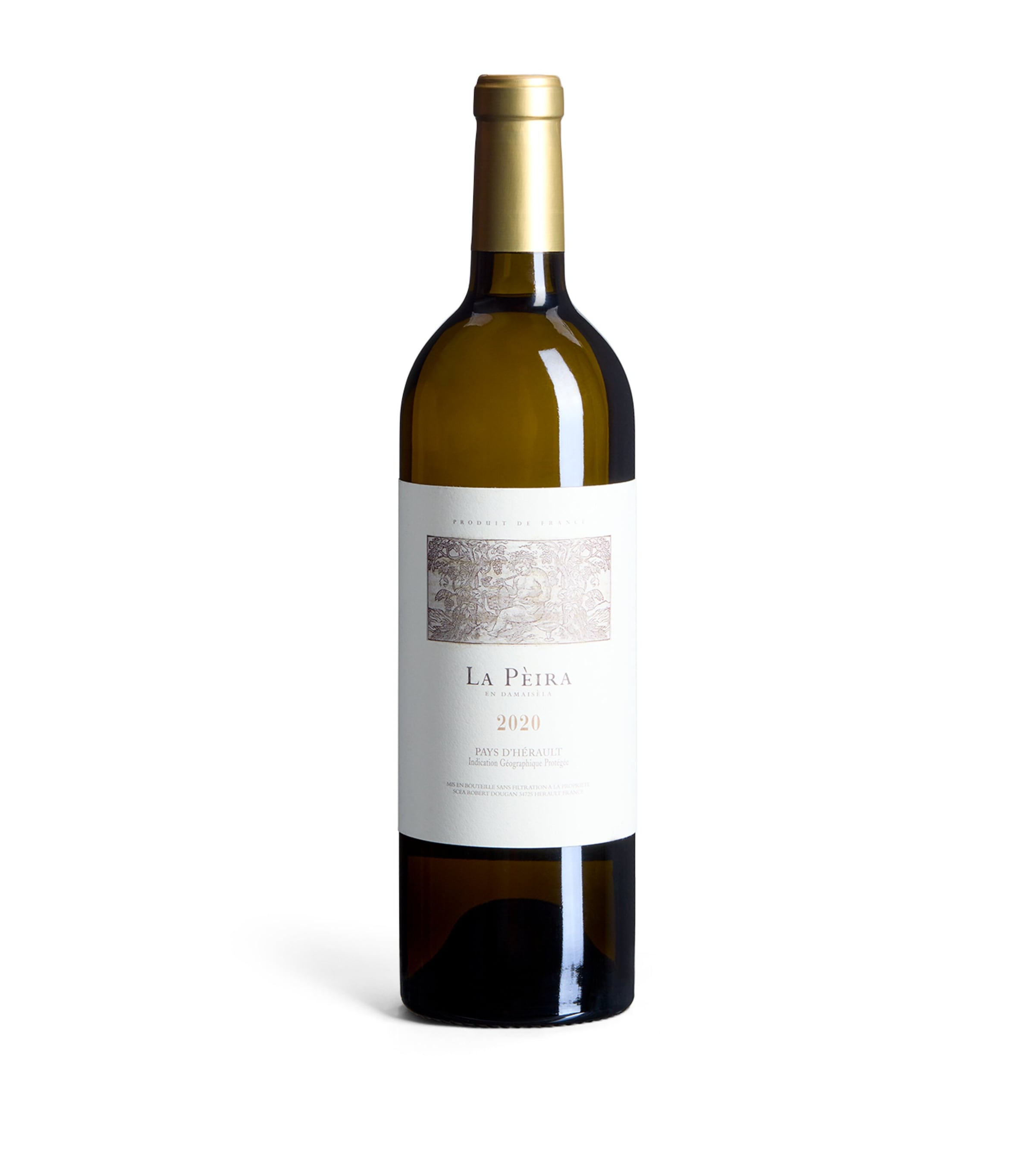 La Pèira La Peira en Damaisela 'La Peira' Blanc 2020 (75cl) - Pays d'Hérault, France | Wine & Spirits | Wine | White Wine | Food | Free From