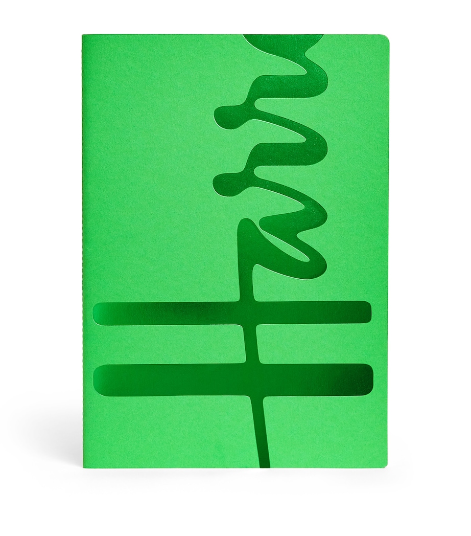 Logo A4 Notebook GREEN Image 1