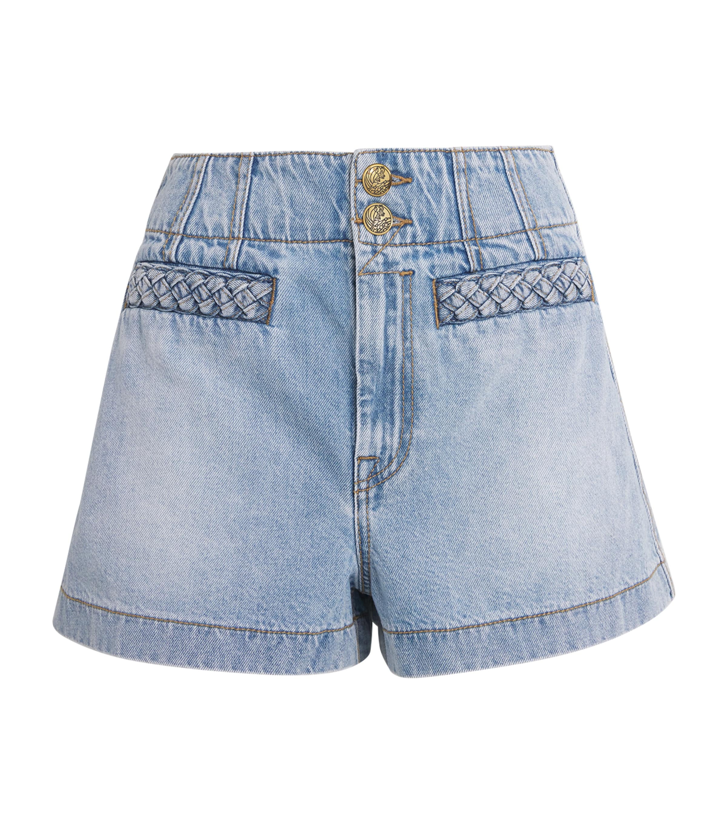 ZIMMERMANN DENIM LUCKY SHORTS