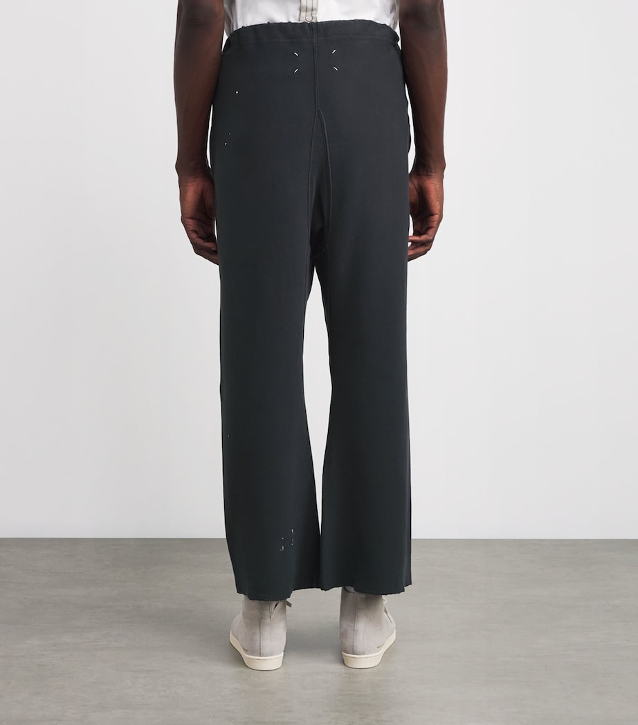 Maison Margiela Mens Cotton Paint Splatter Sweatpants Image 4