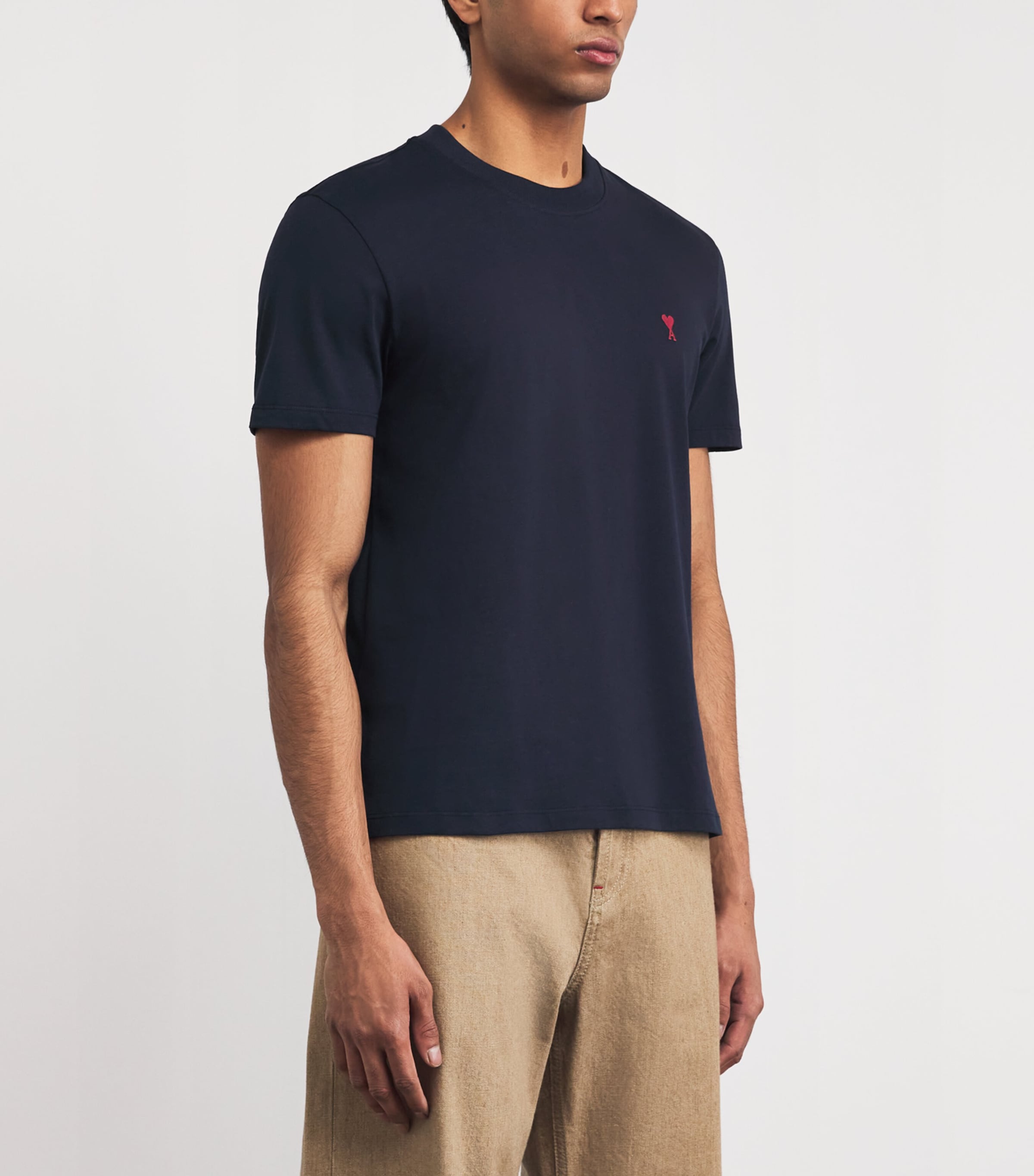 Cotton Ami de Coeur T-Shirt 430 BLEU NUIT Image 3